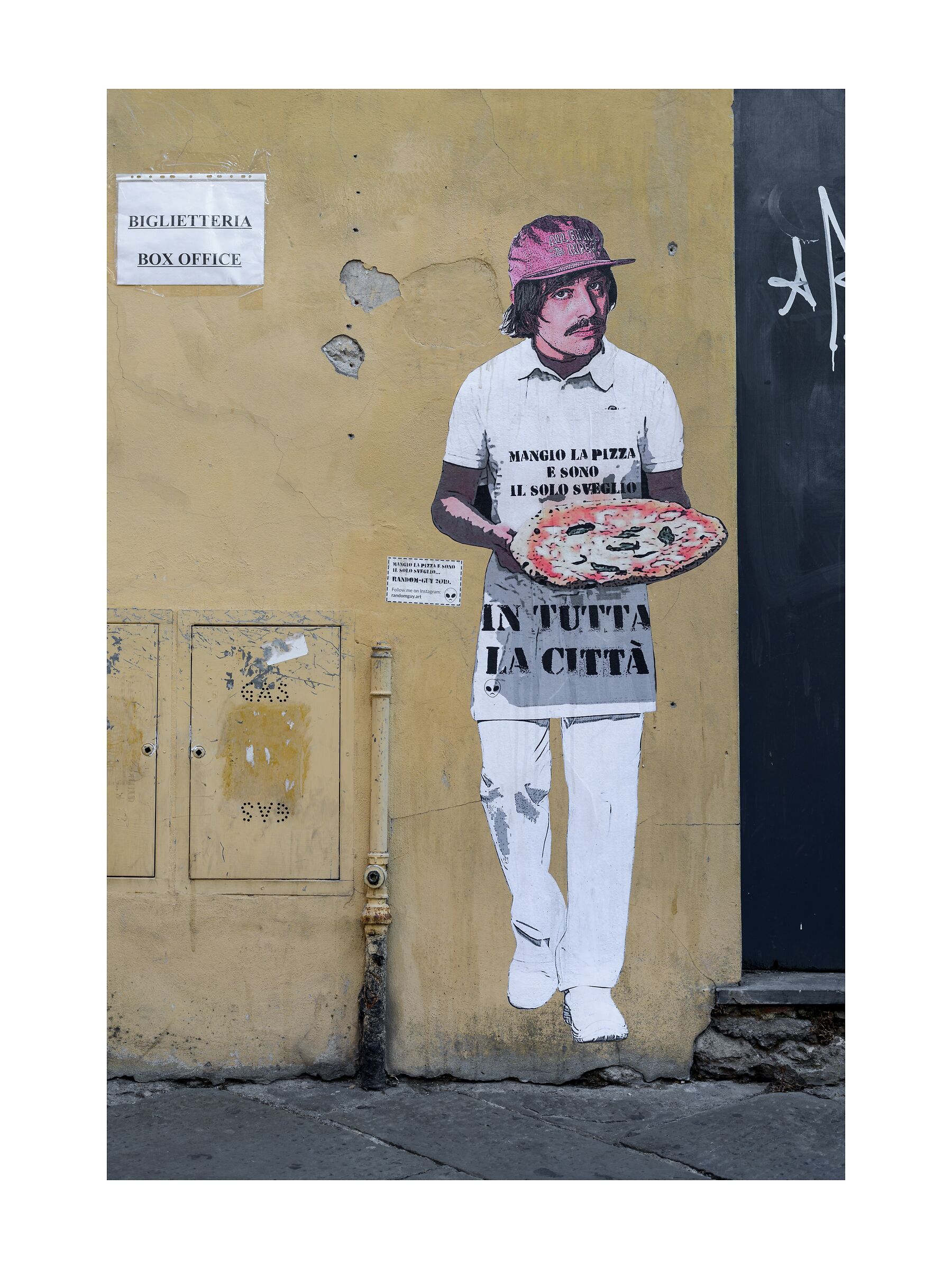 Street art in Lucca