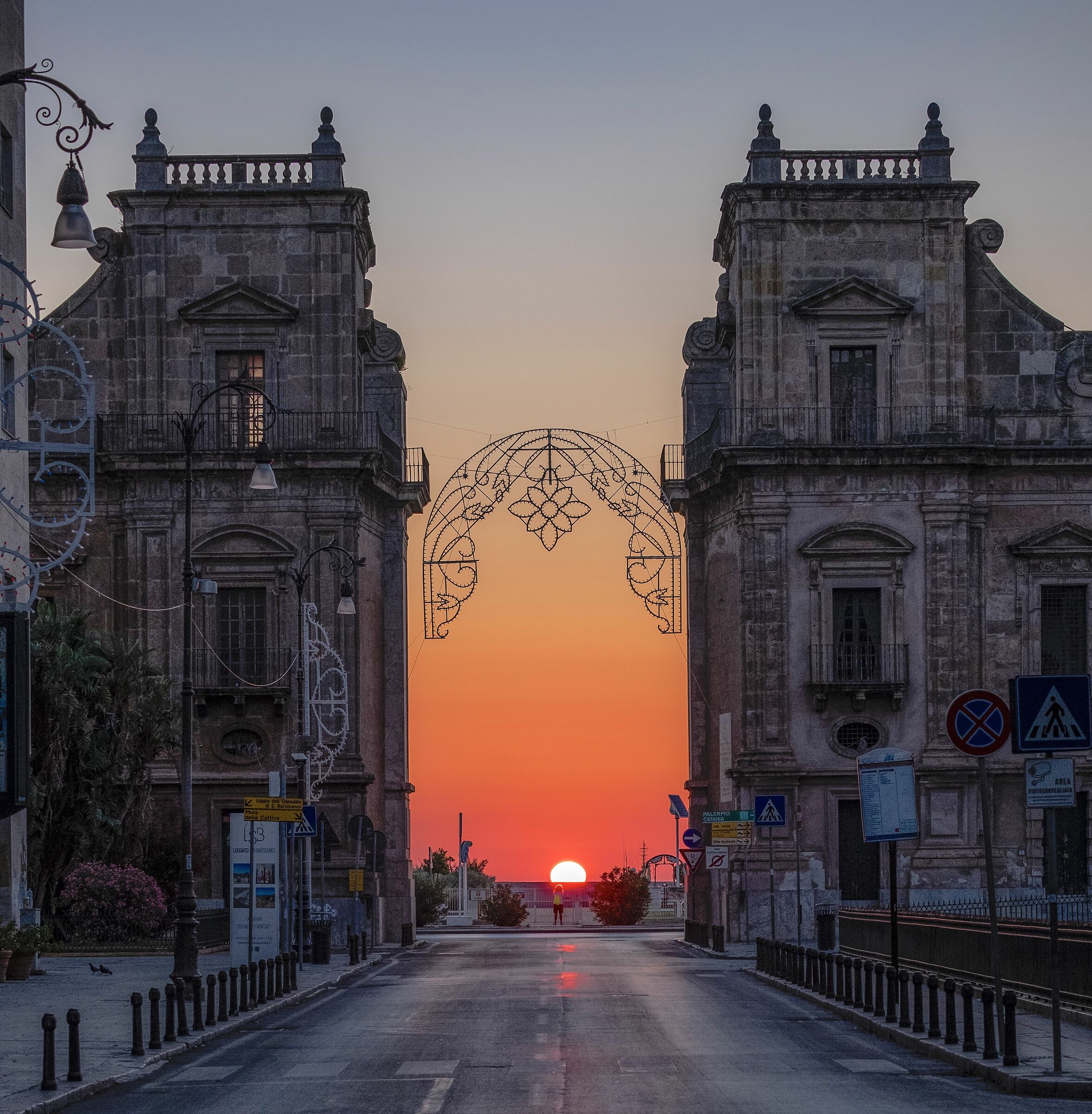 Albeggiando a Palermo