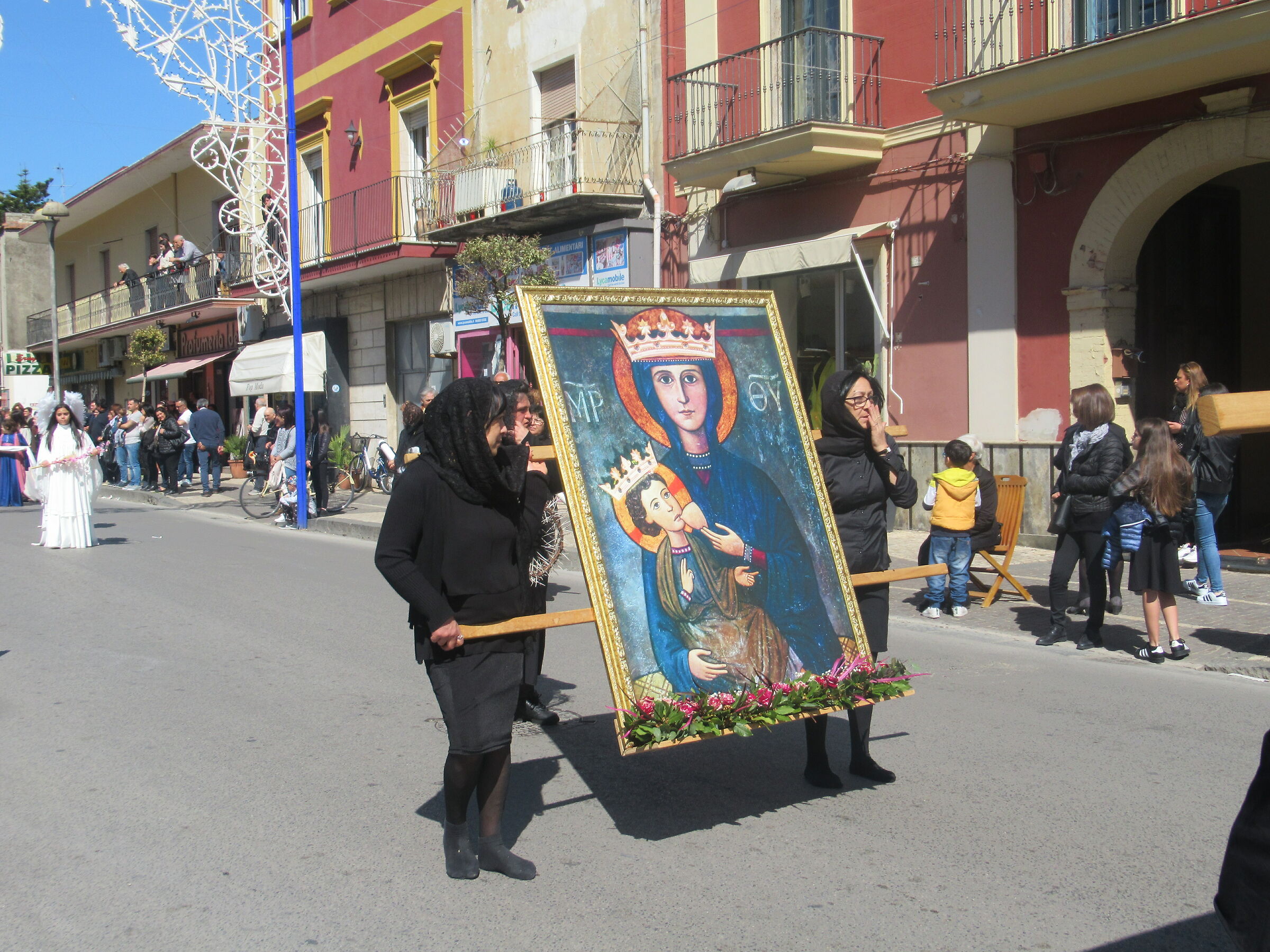 MADONNA INCALDANA TO MONDRAGONE