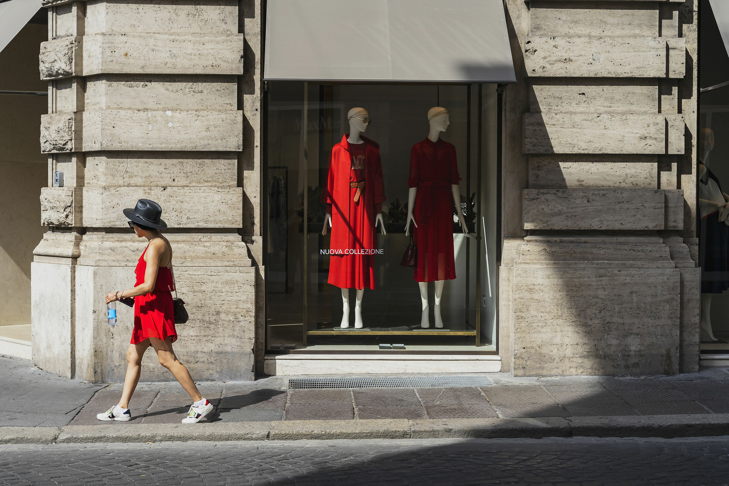 Manichini in fuga, Via Nazionale, Roma 2019