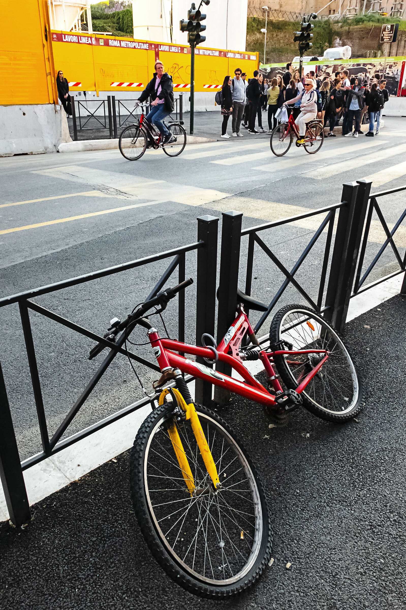 Tre Bici, Colosseo, Roma 2019