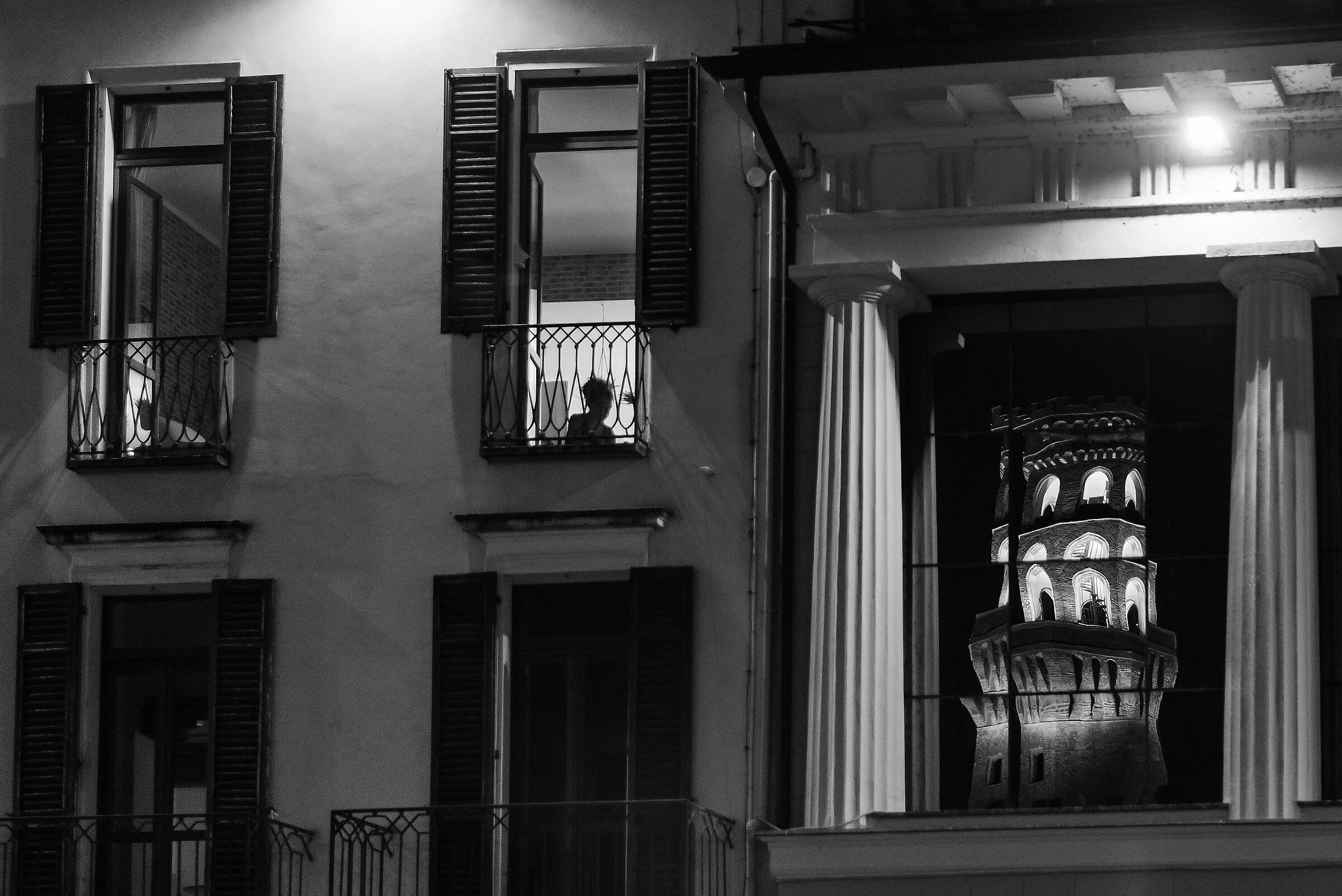 Vercelli, riflessioni serali.