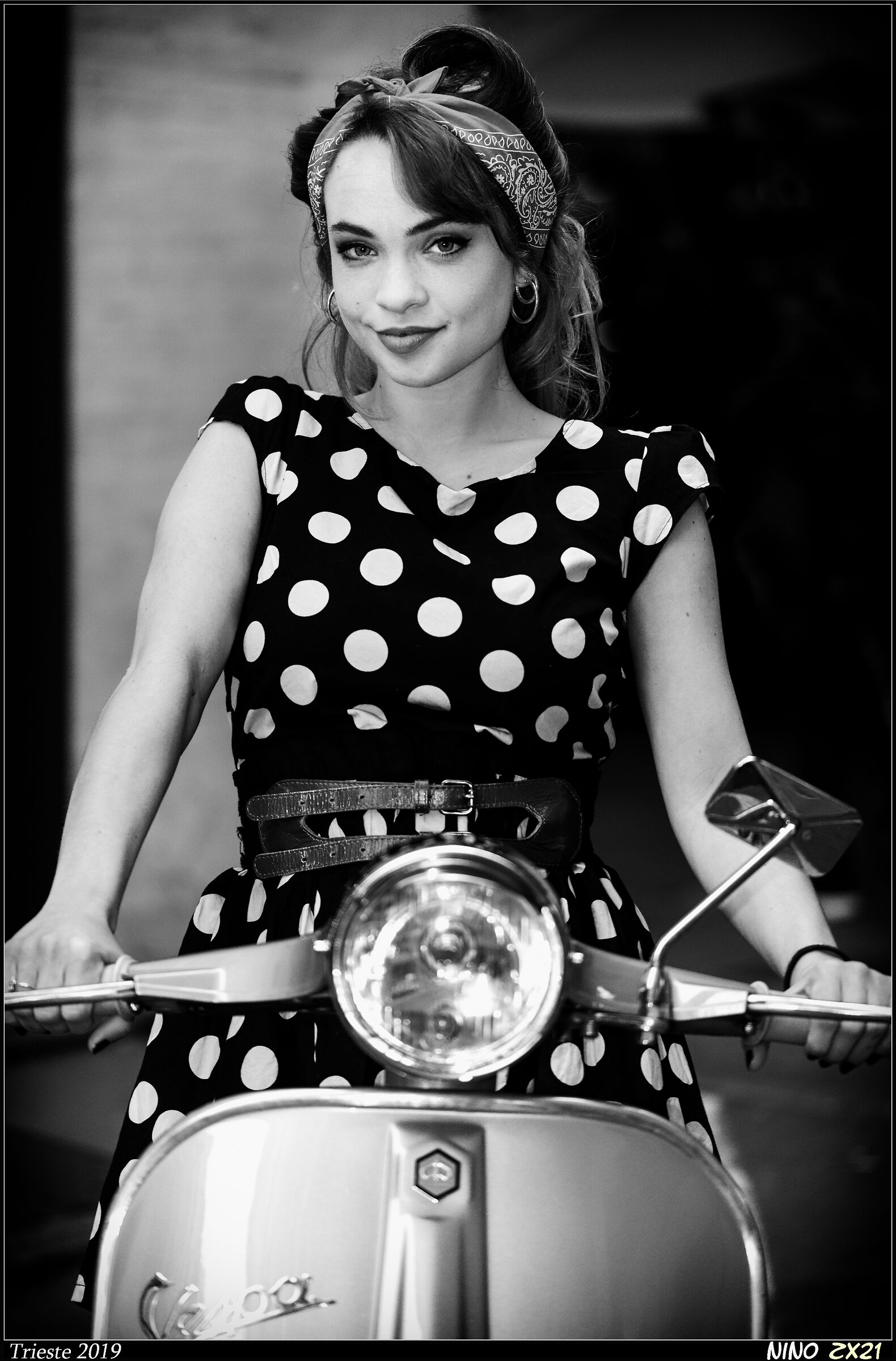 Catherine in Vespa 2