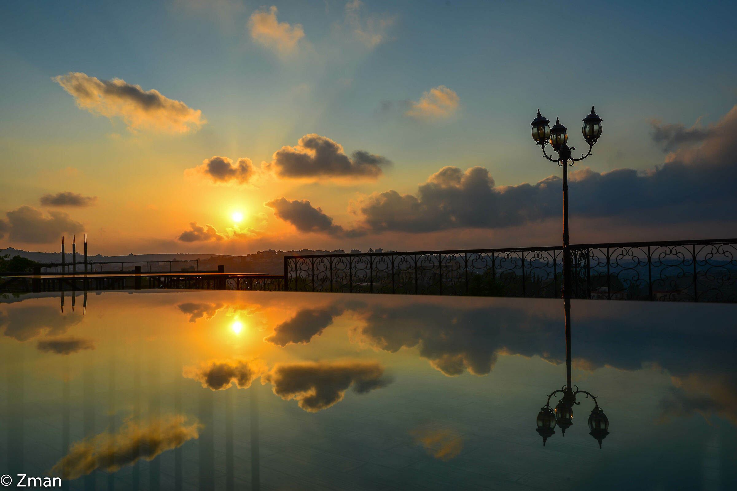 Tramonto e riflessioni