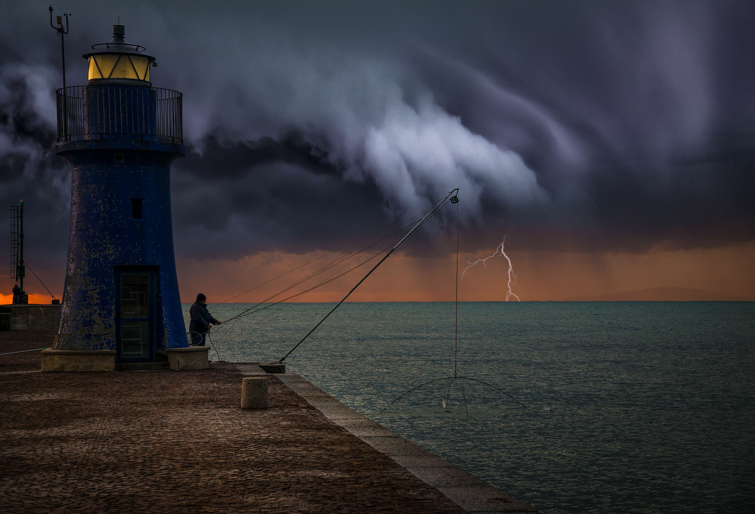 The last outpost before the storm