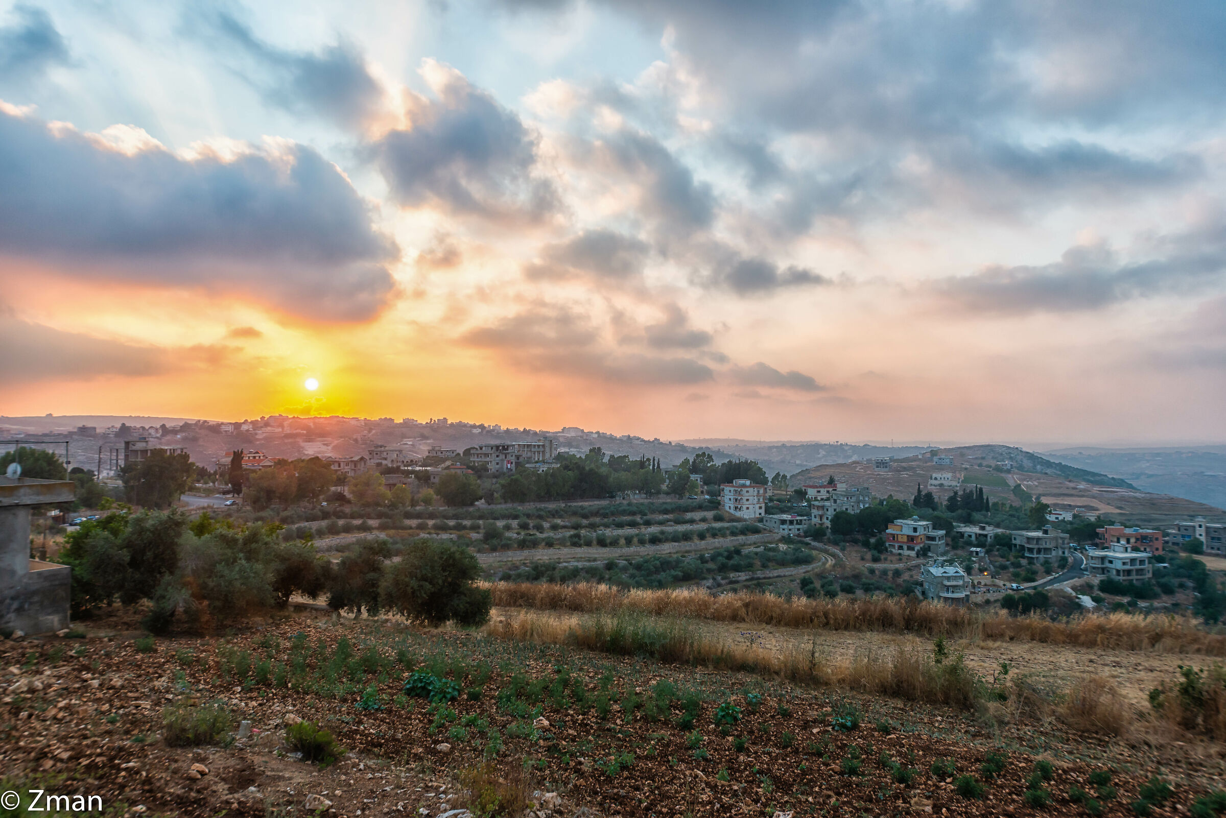 Golden Southern Sunset