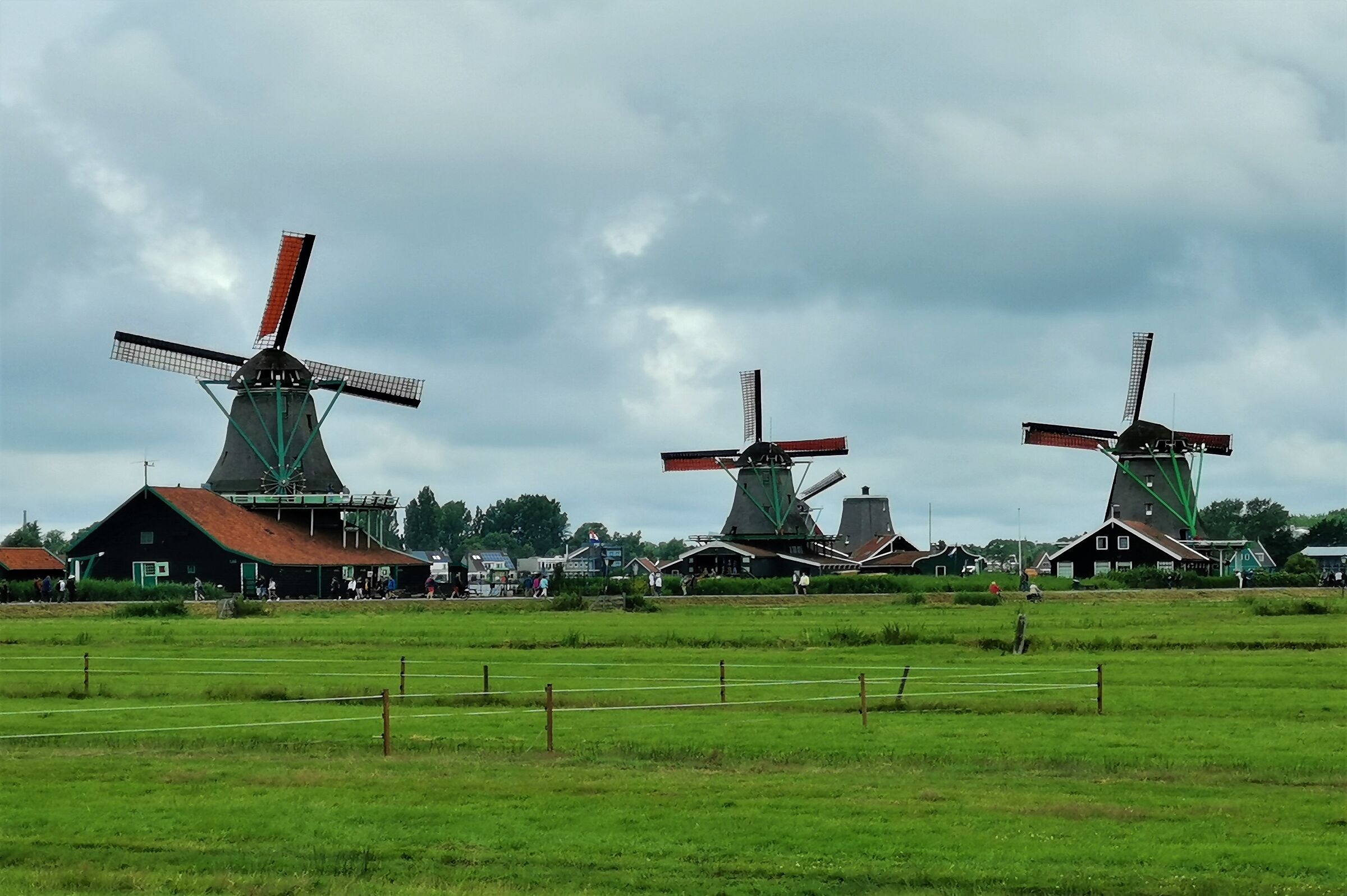 The mills of Zaanse Schans