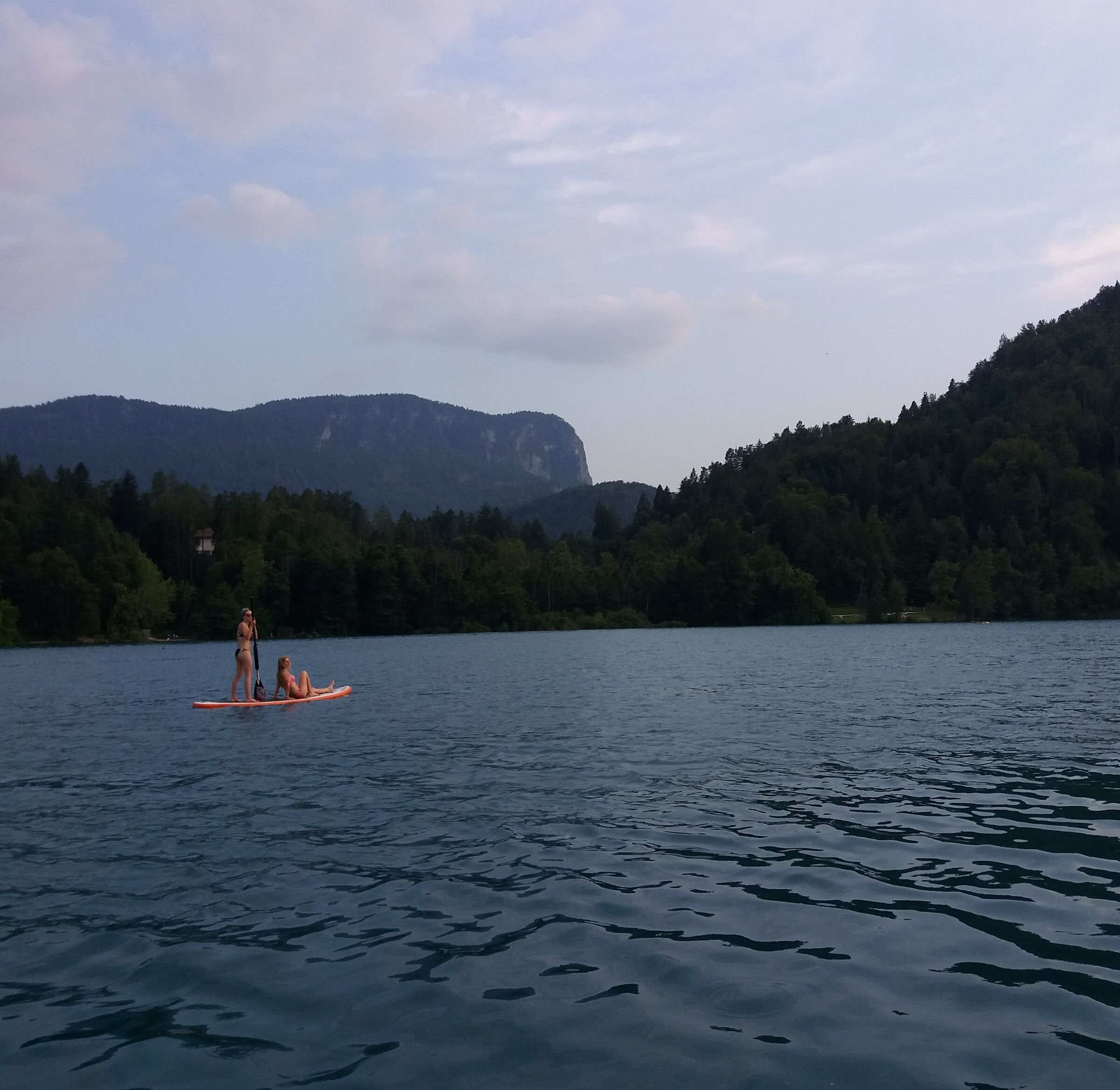 The girls of Lake Bled Slovenia