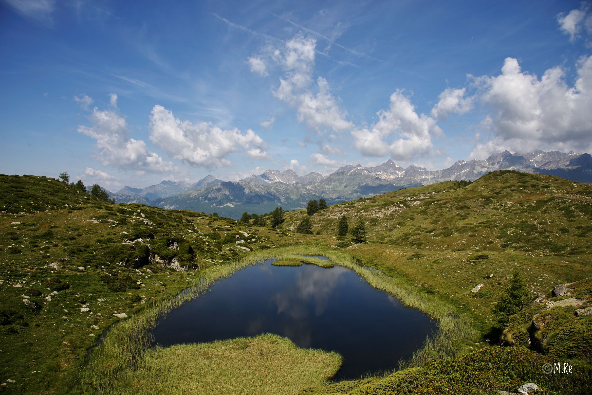 Laghetto in val d'Aosta