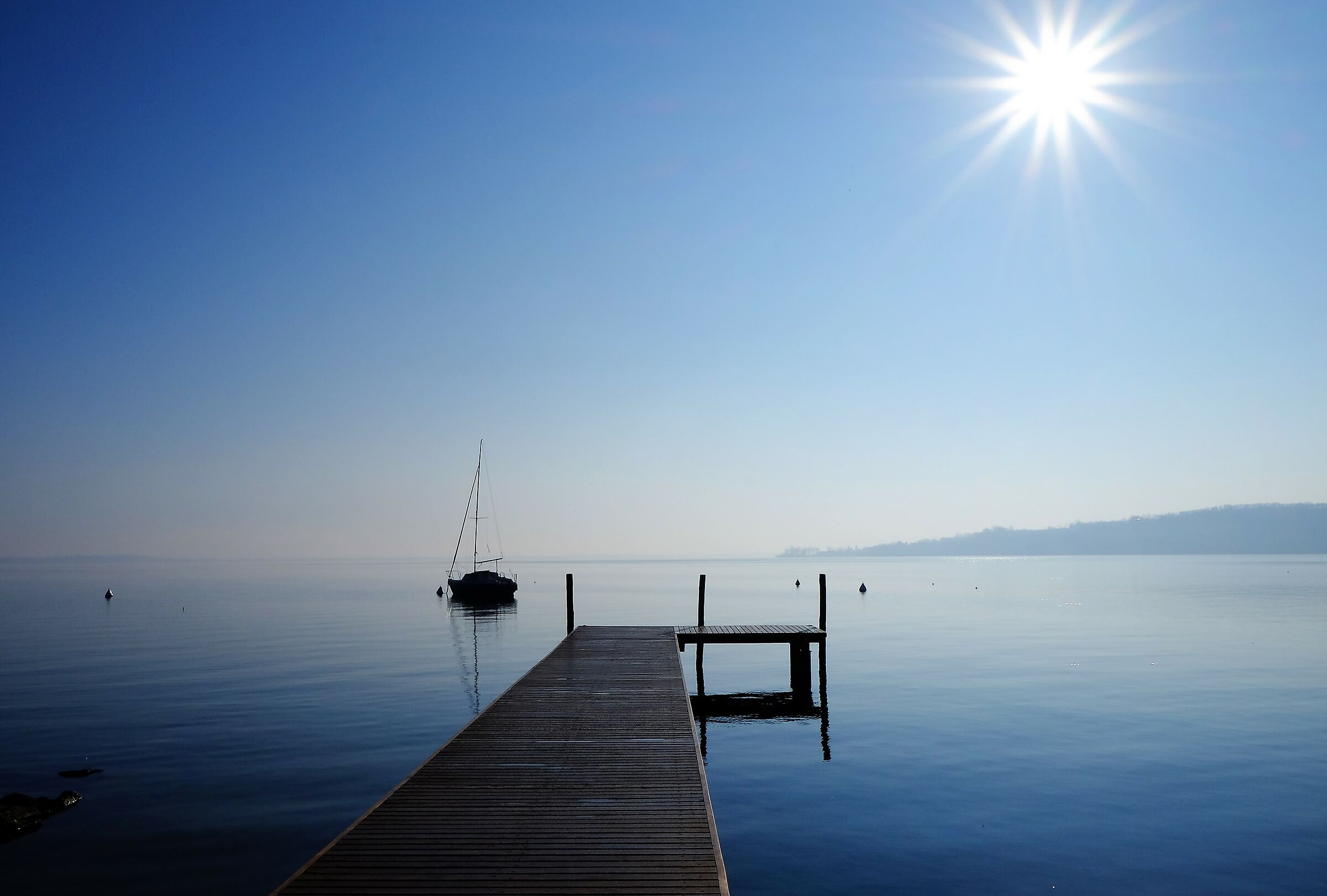 lake garda.... small pier