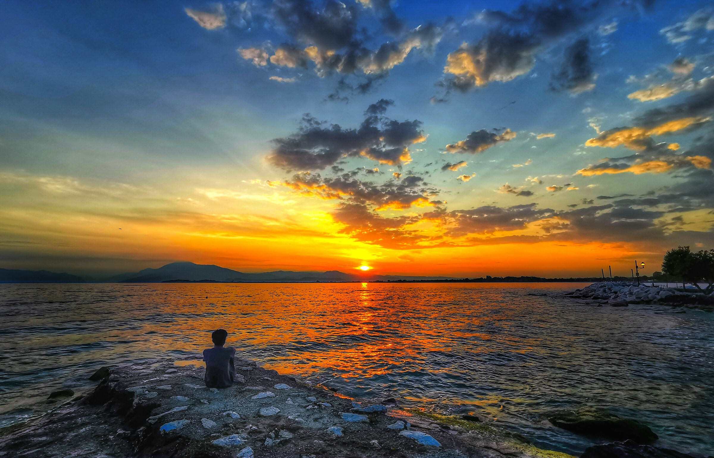 Contemplating the dawn.