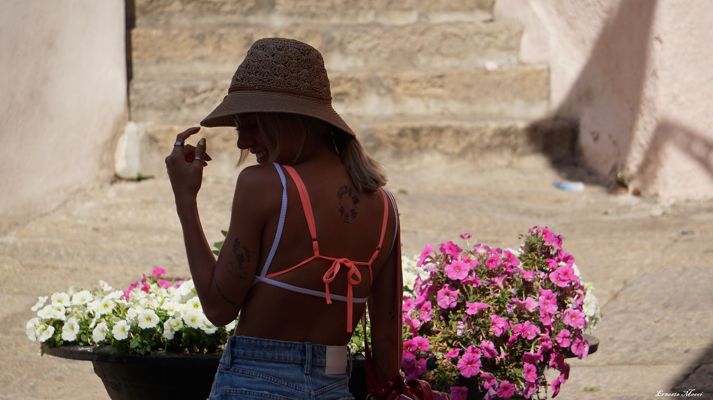 Girl Smile of Elegance