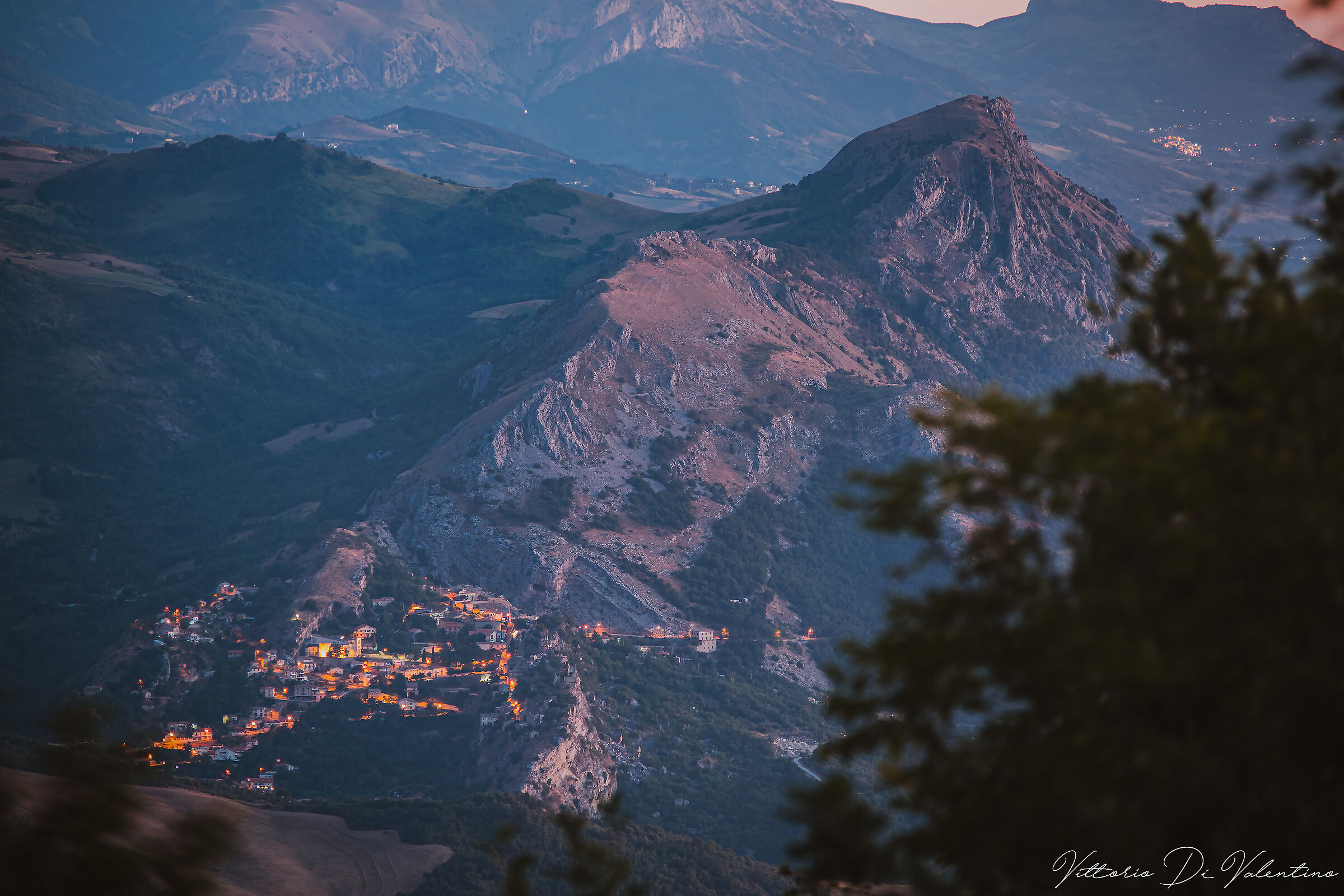 First morning lights