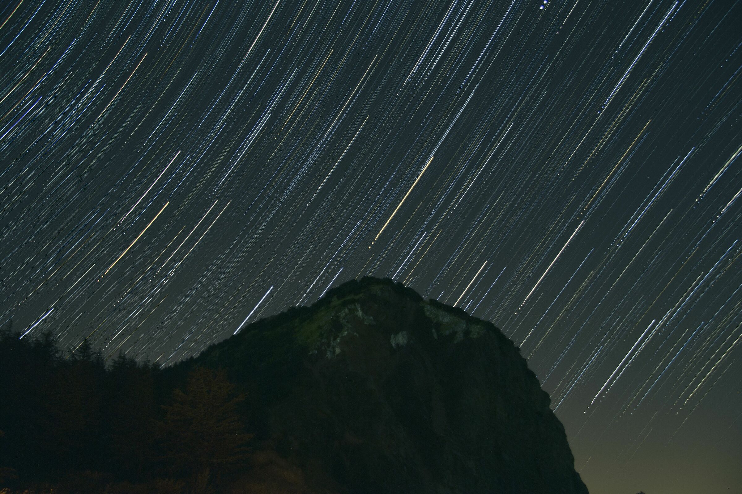 il mio primo Startrails