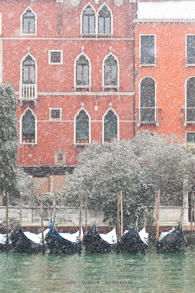 Snowfall on the Grand Canal