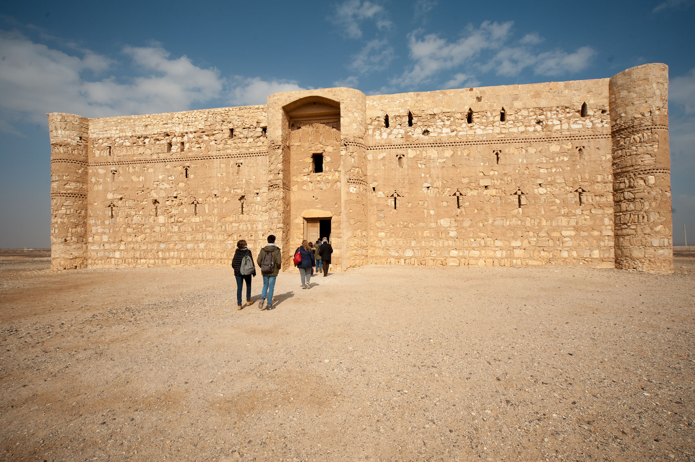 Qasr al-Kharana, about 65 km east of Amman
