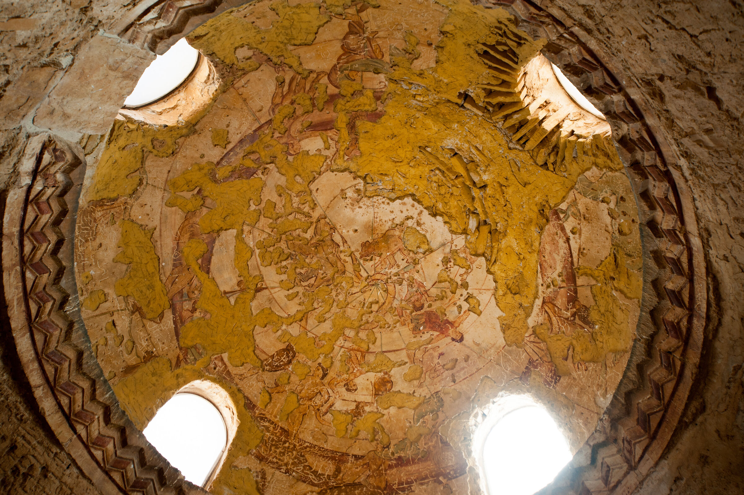 Qusayr Amra's hammam frescoes