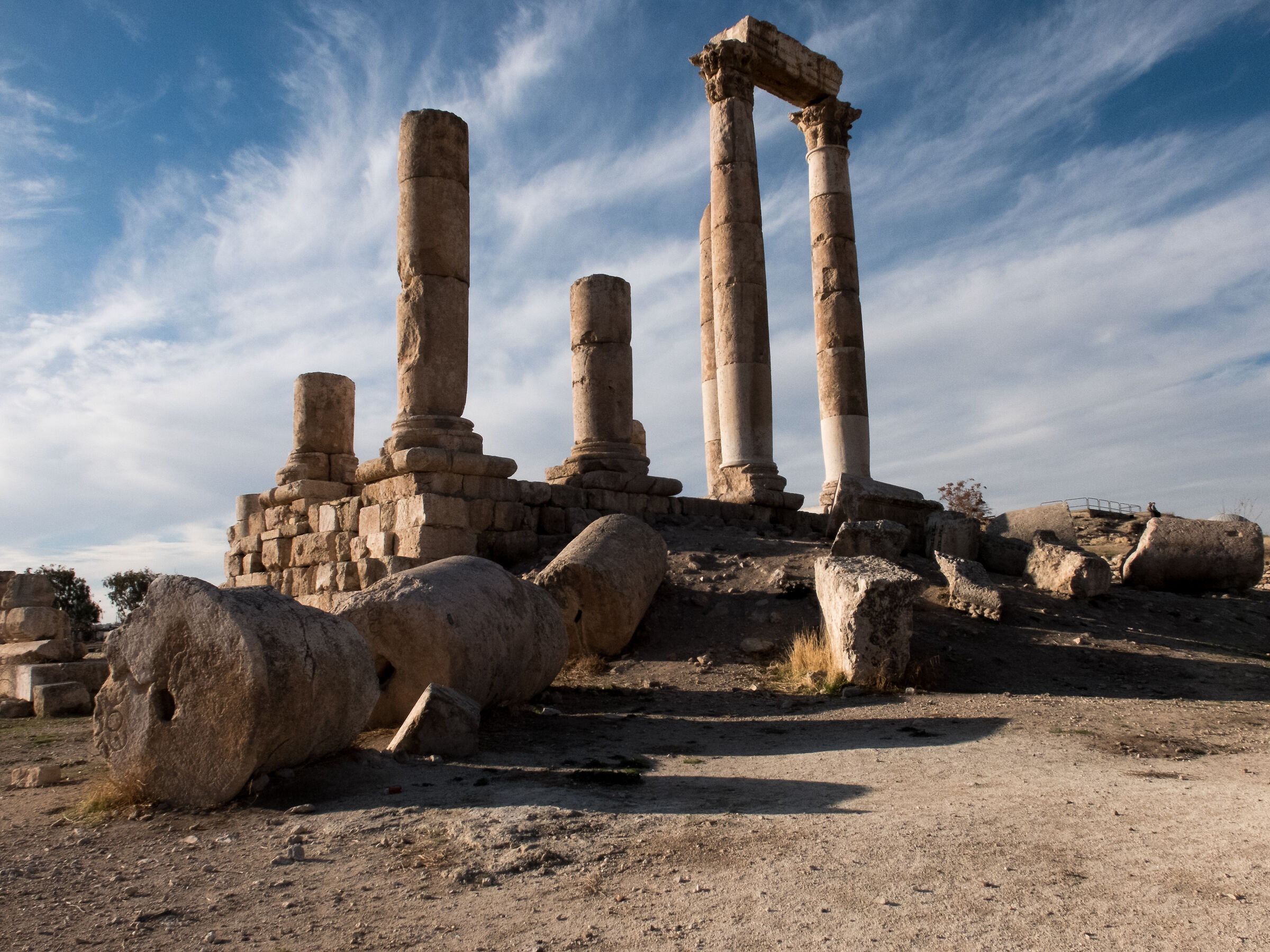 Archaeological excavations Citadel of Amman
