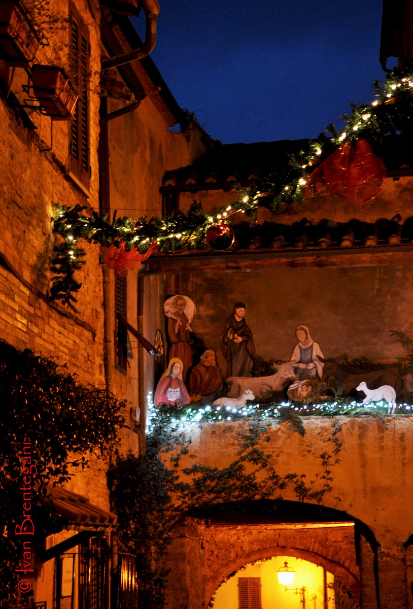 presepe sopra la canonica