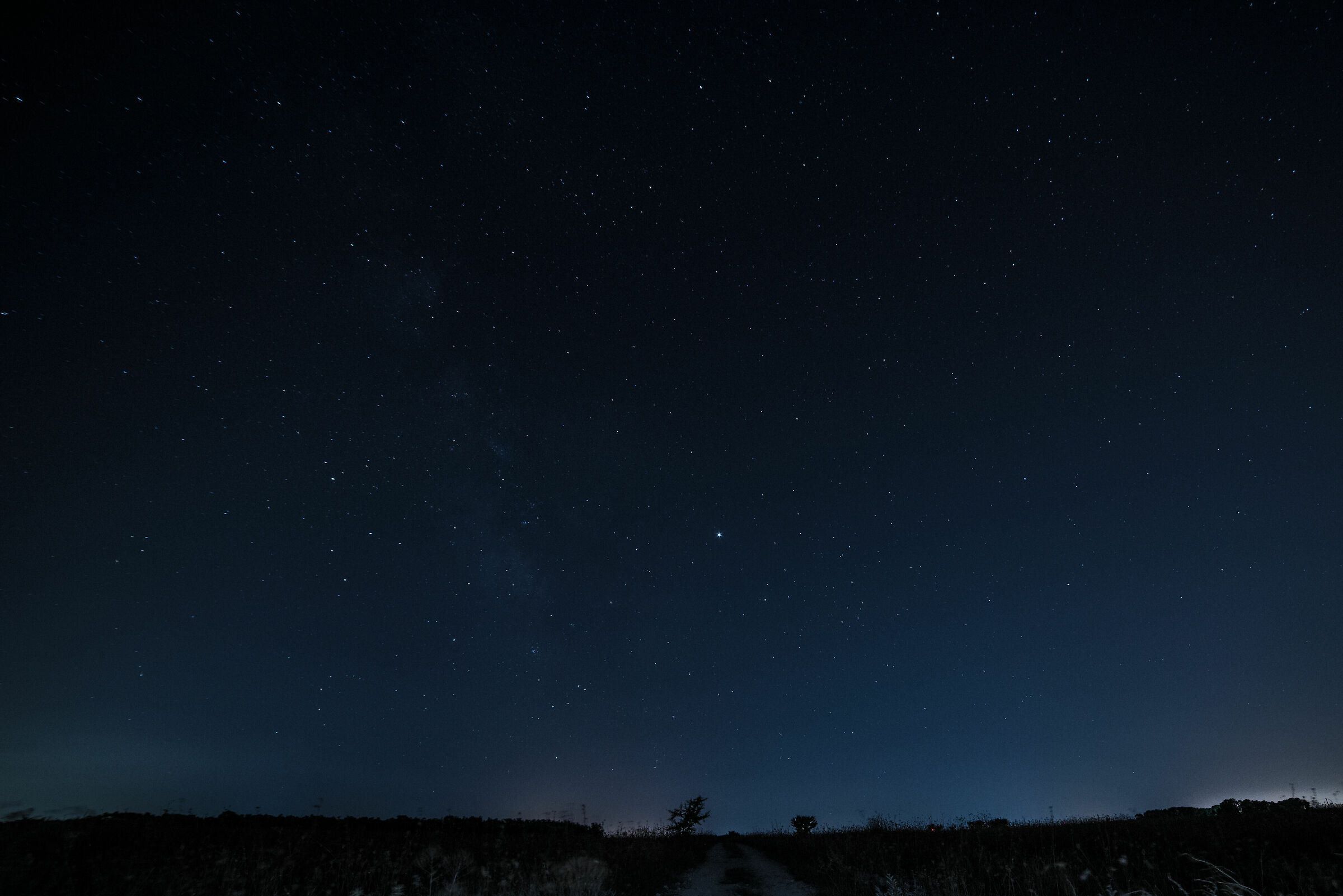 Campagna in silhouette
