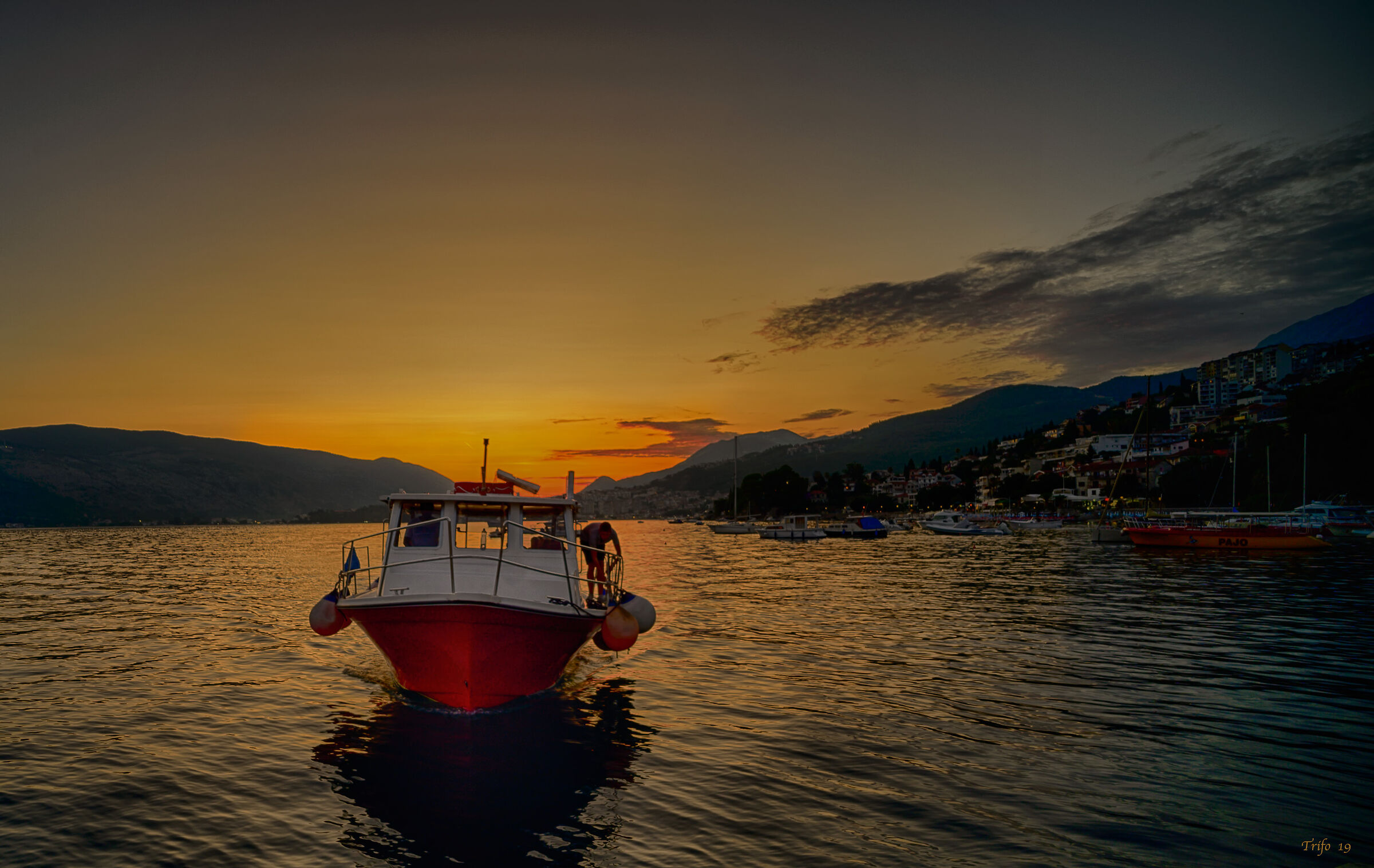 Herceveg Novi, return to port