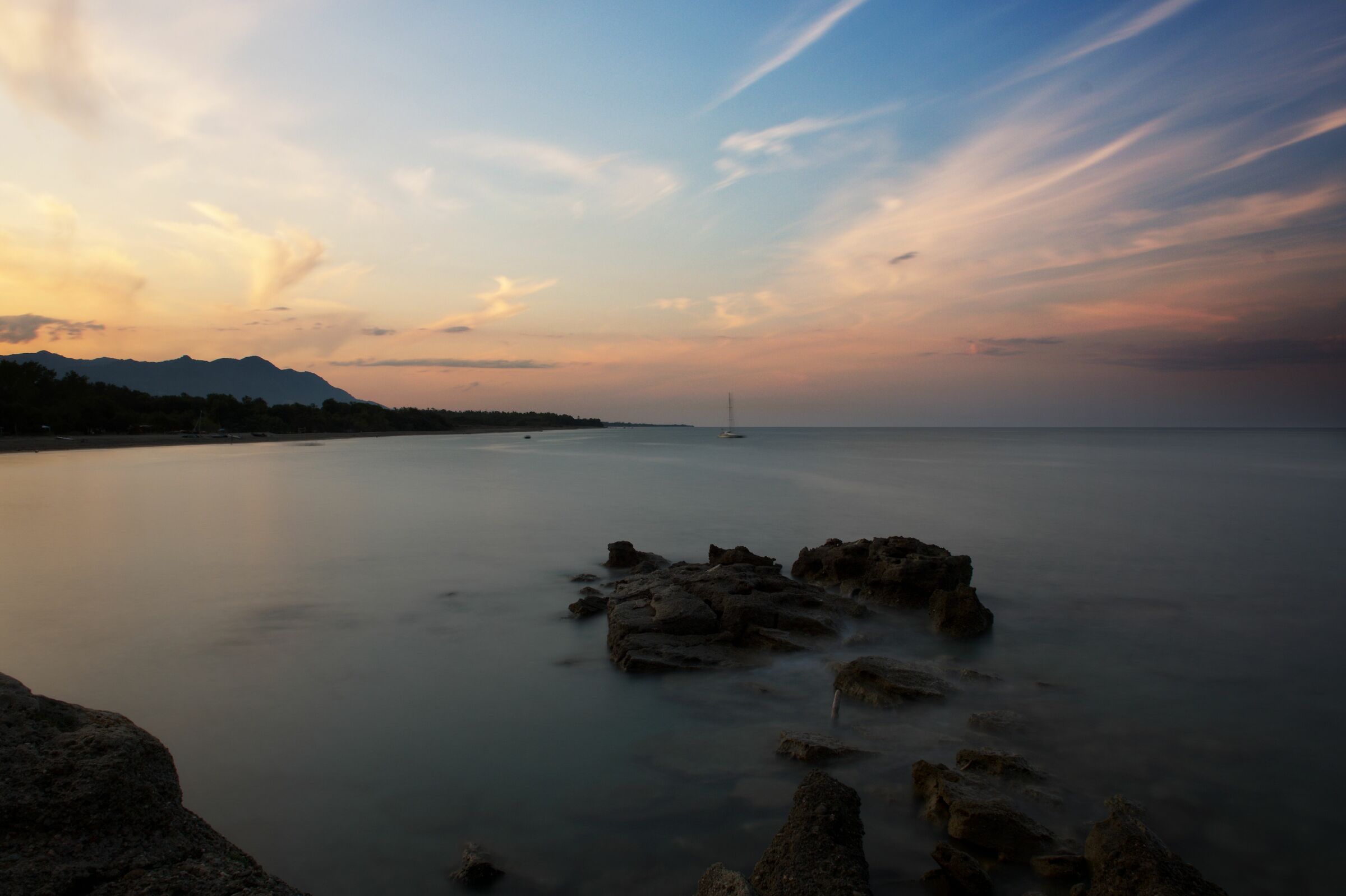 Long exposure in Corsica