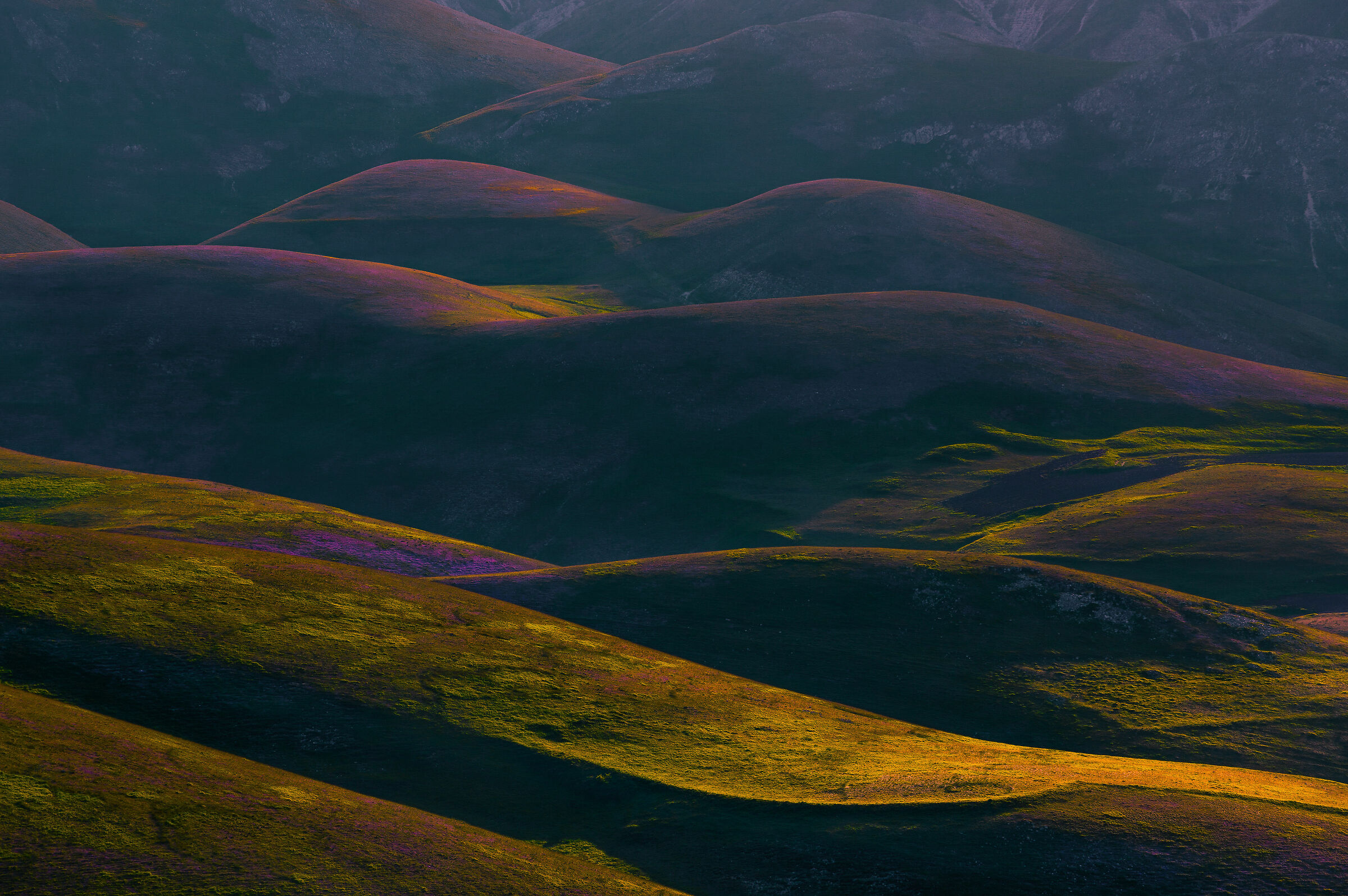 Alba a Castelluccio