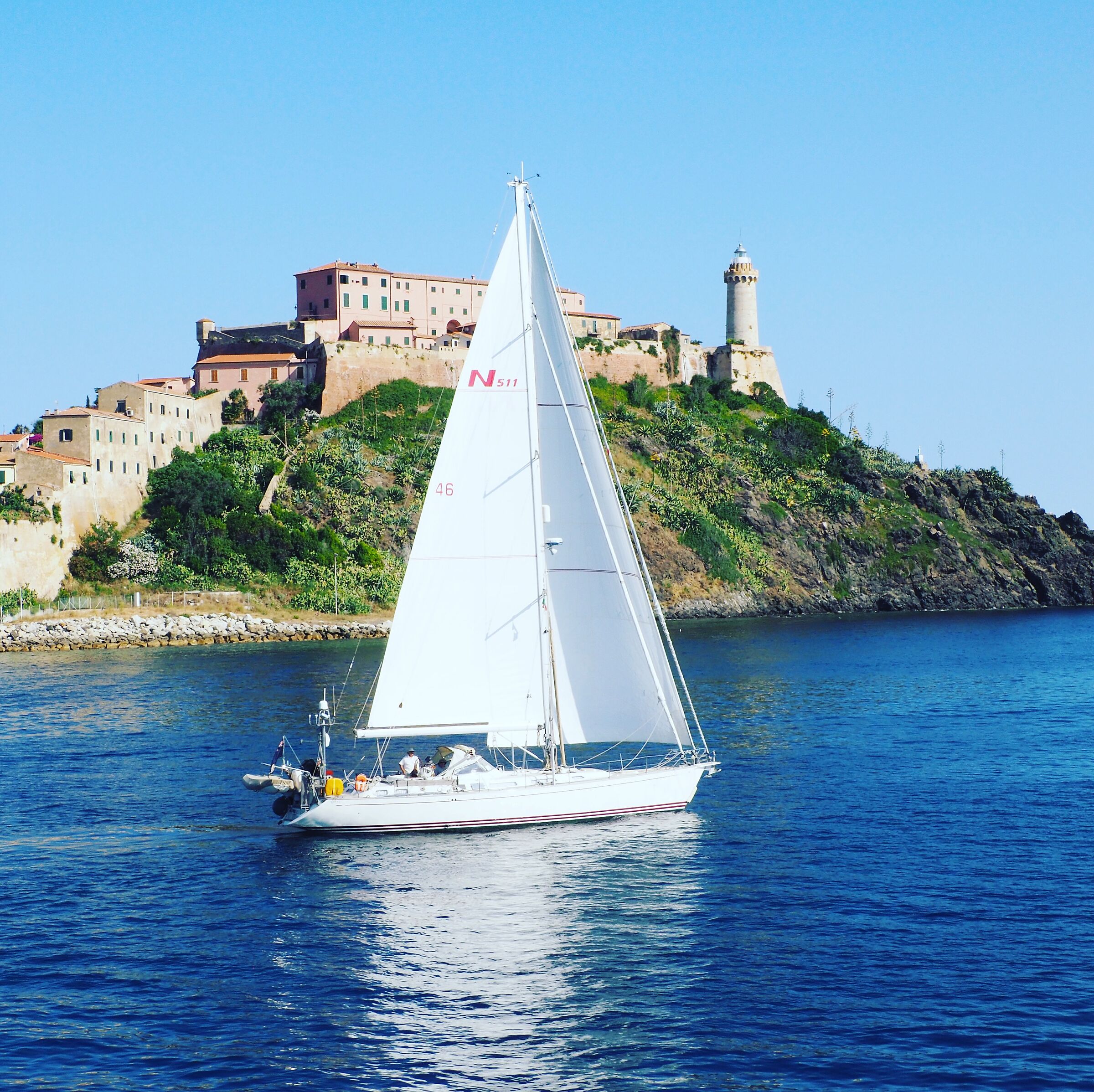 Isola d'Elba vacanza con la vela.