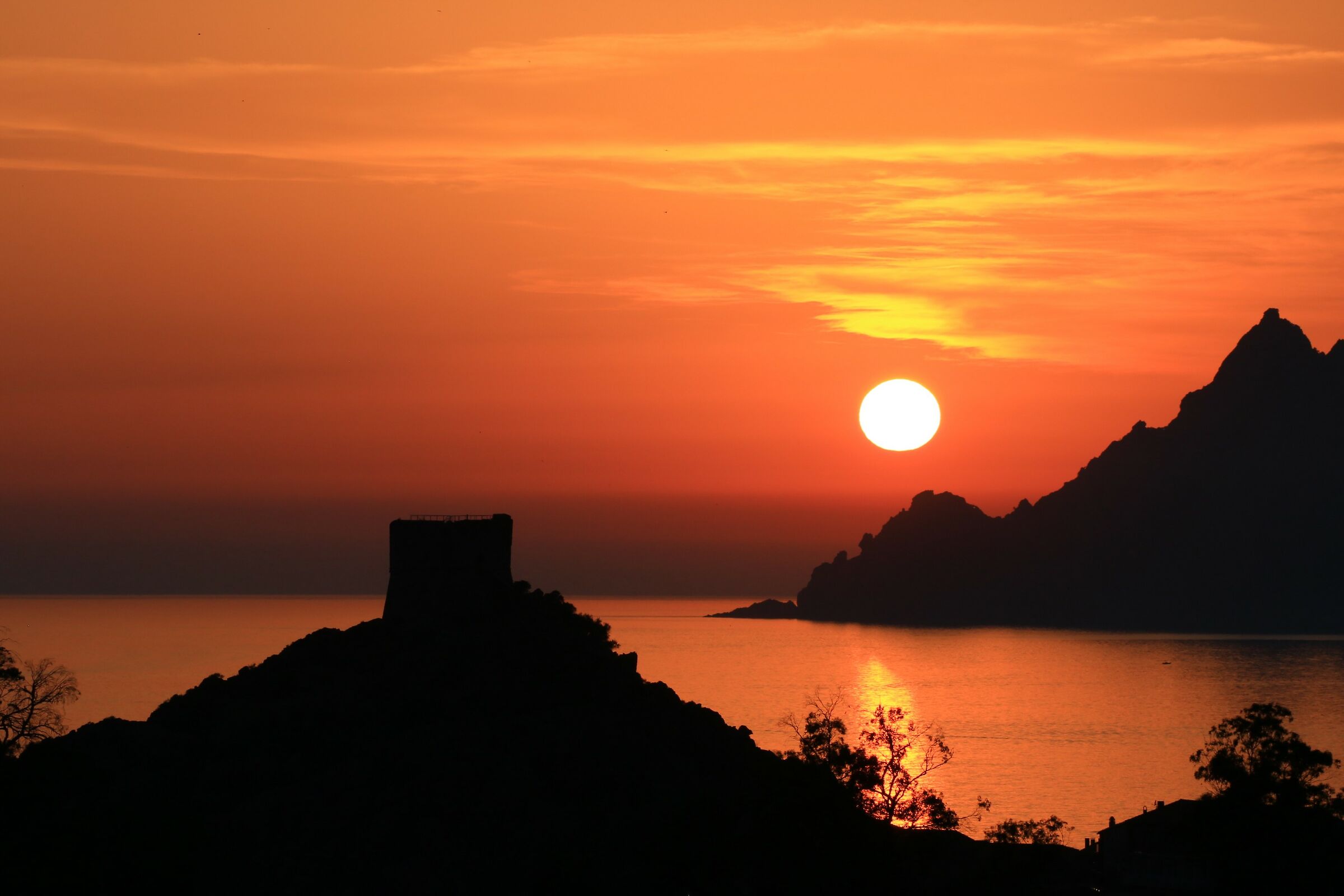 Sunset from Porto Ota