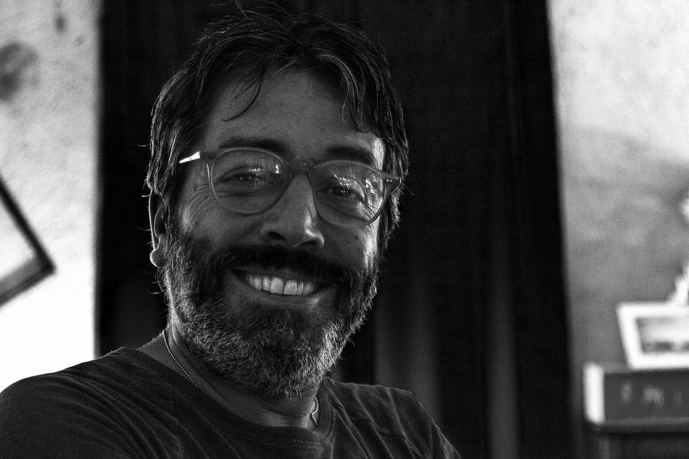 ritratto del Maestro in b&n...o almeno ci provo...