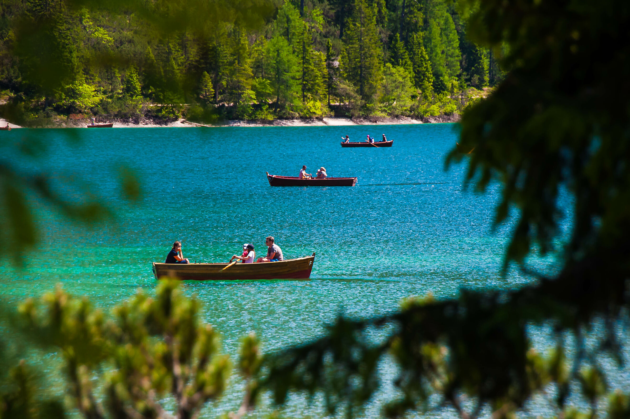Braies' boats -
