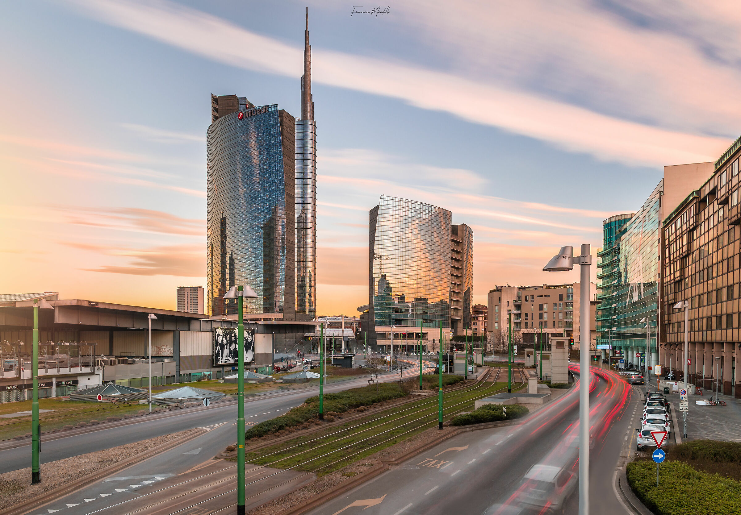 - Milan skyline -