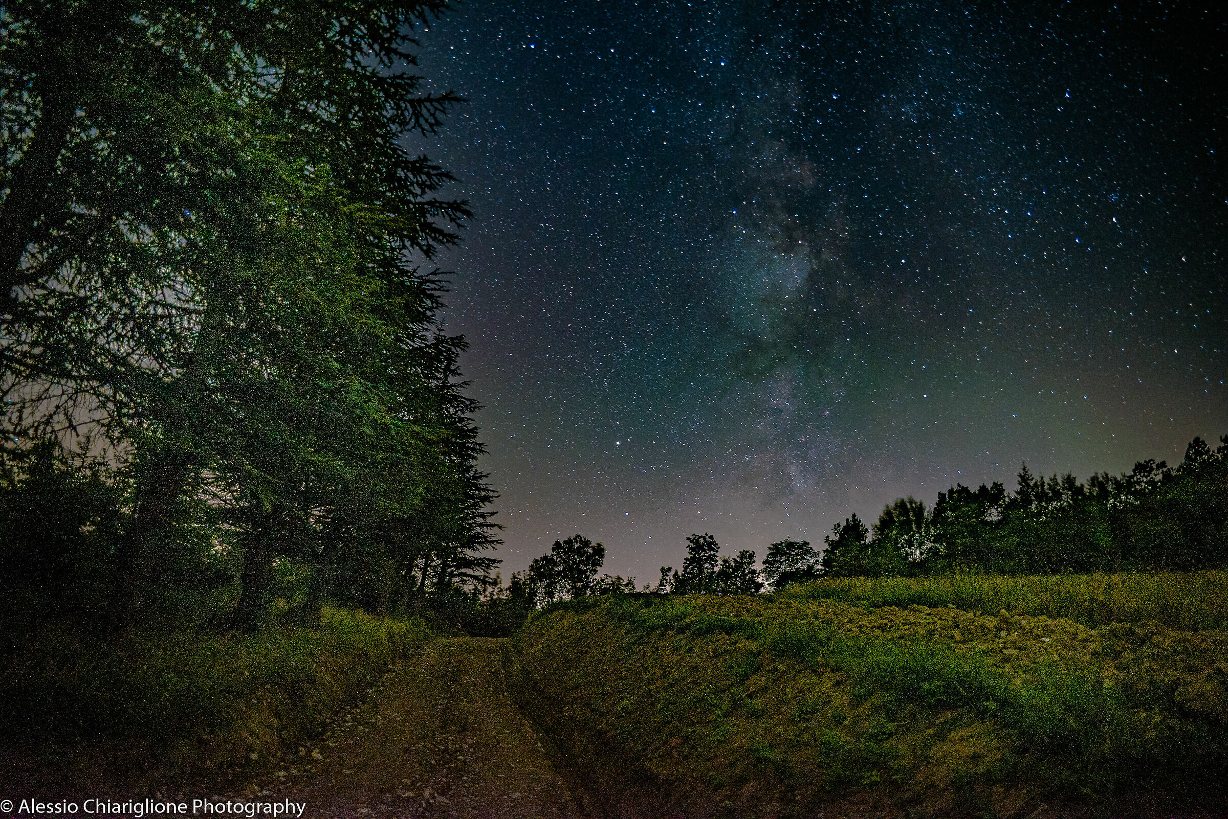A beautiful night on the Tosco Appenino Romagnolo