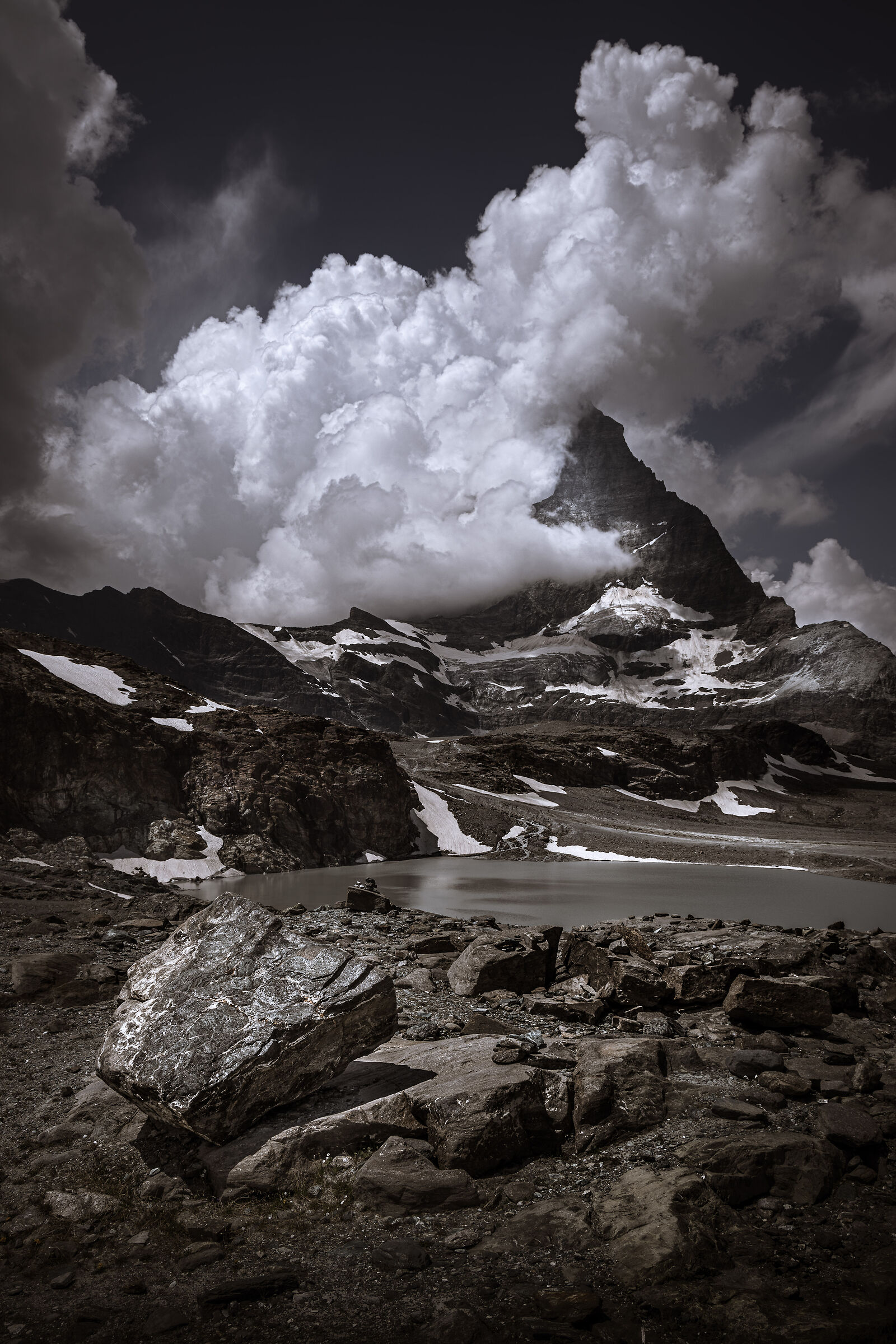 Nuvola dispettosa e Cervino