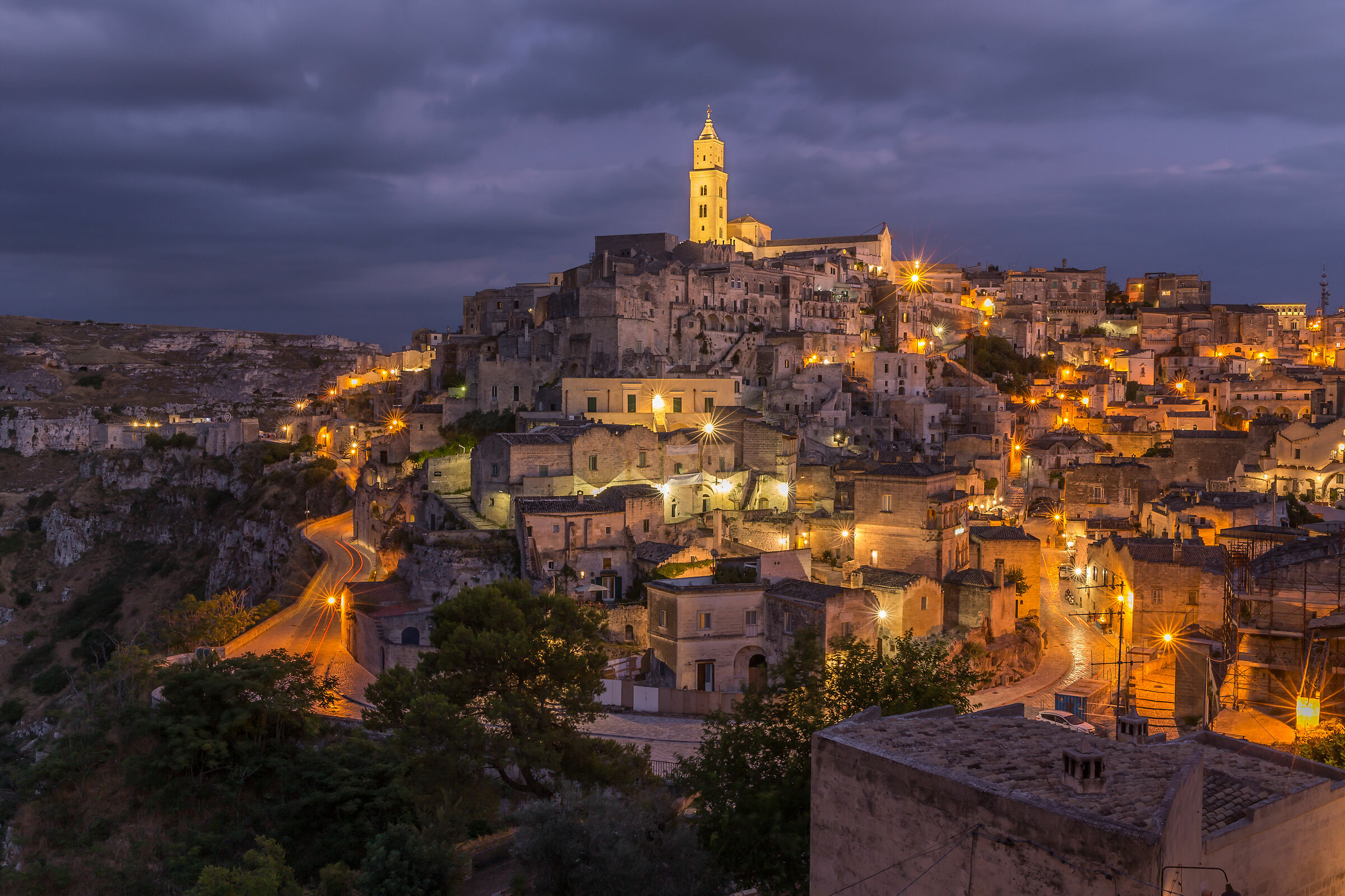 Nuvole su Matera