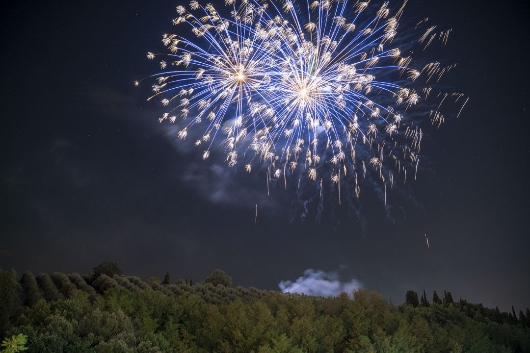 put to "fire" for the first time