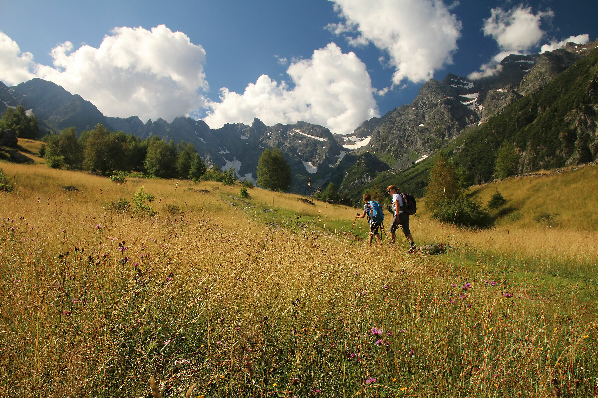 salendo la val d'Arigna