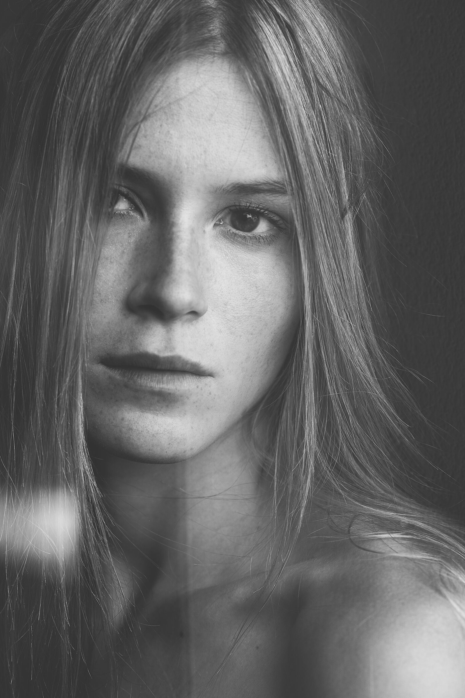 Tra i riflessi del vetro...Giulia