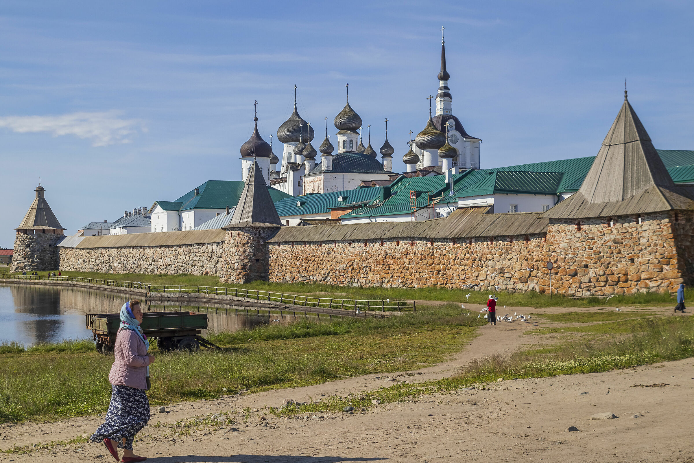 Russia: Mar Bianco.Monastero di Soloveckij