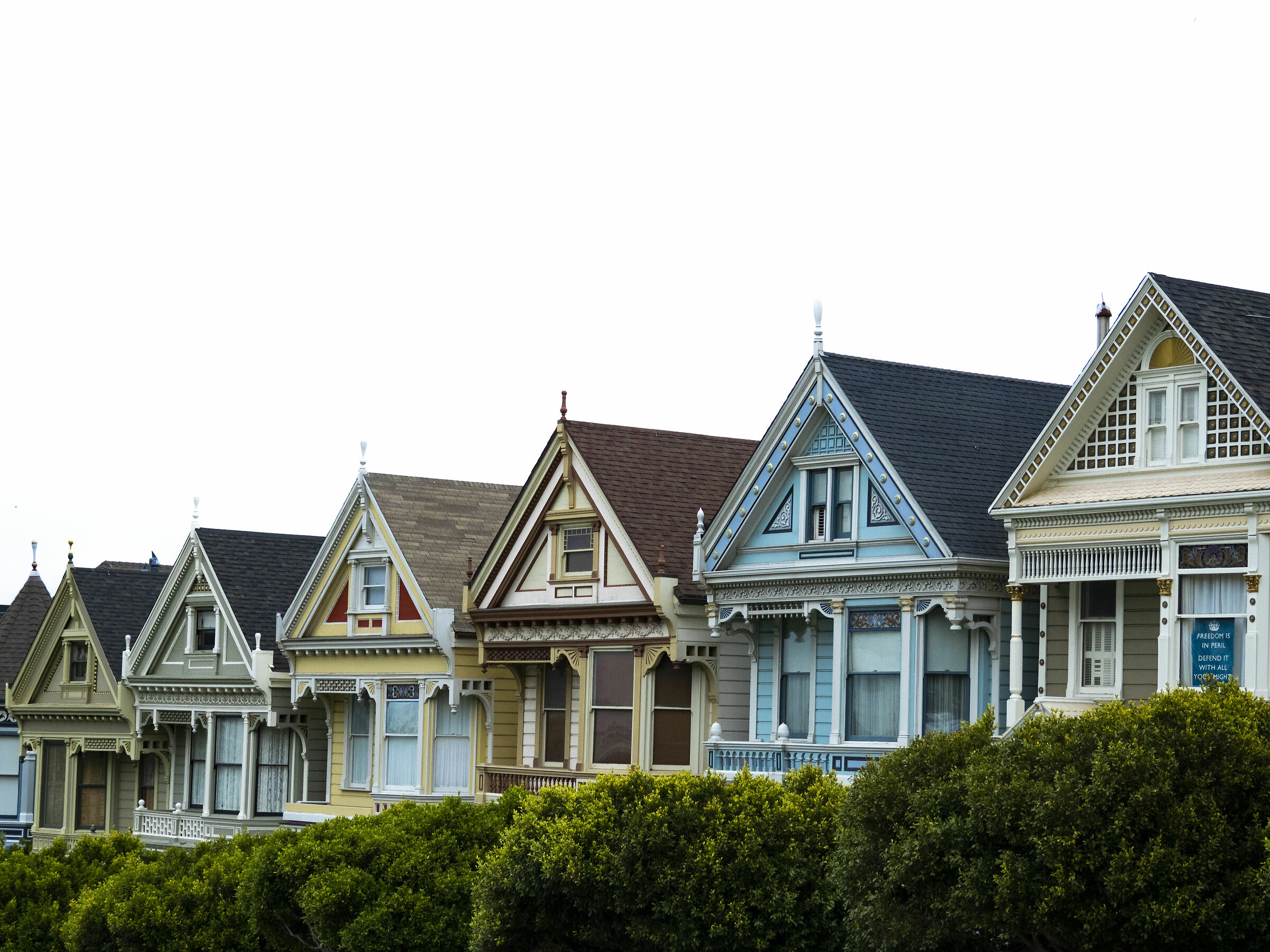 Painted ladies, San Francisco