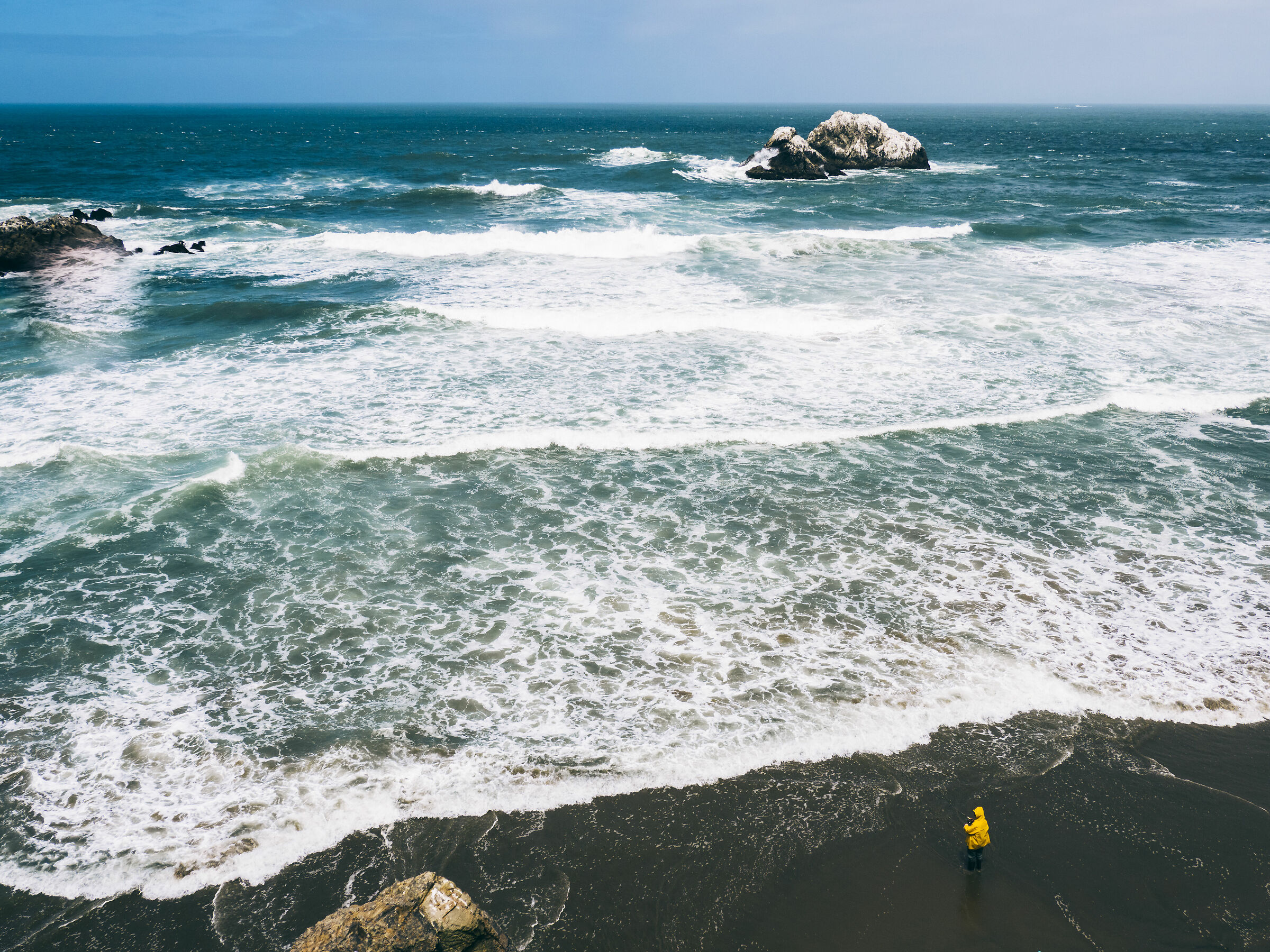 Fisherman in San Francisco