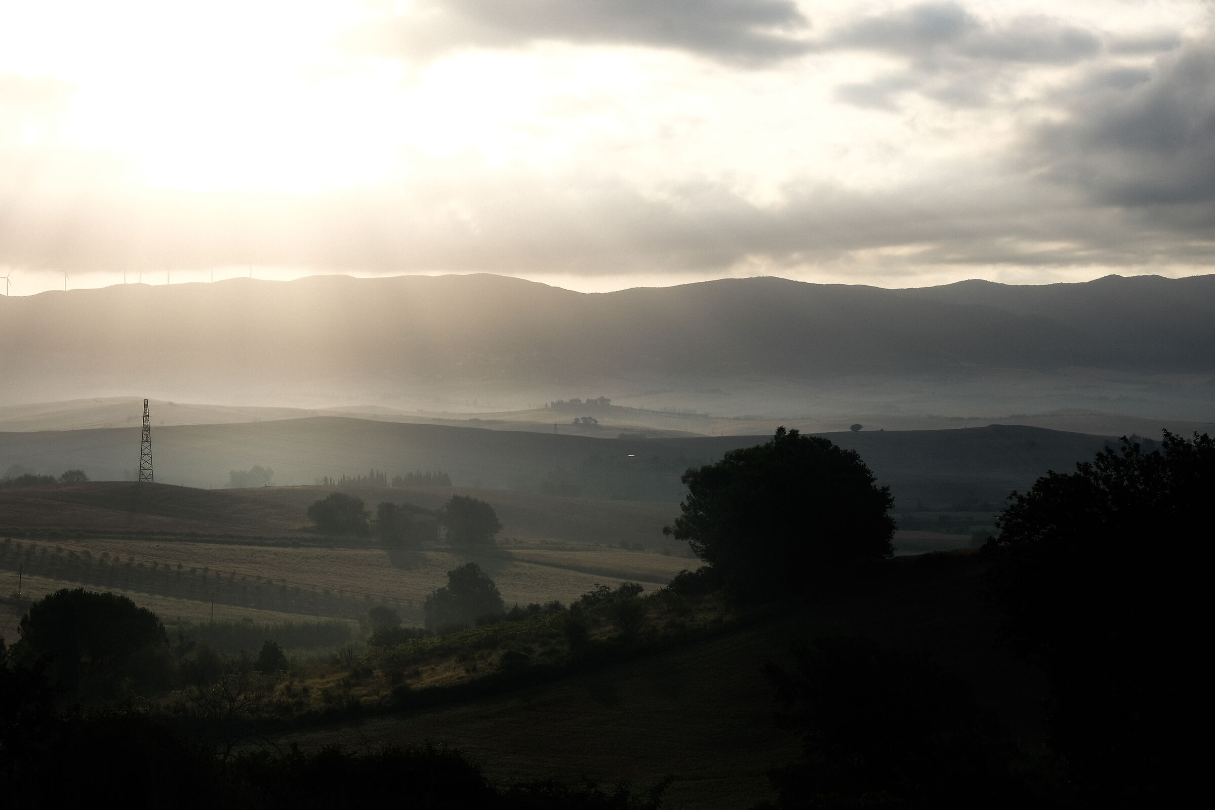 Paesaggio con occhi socchiusi