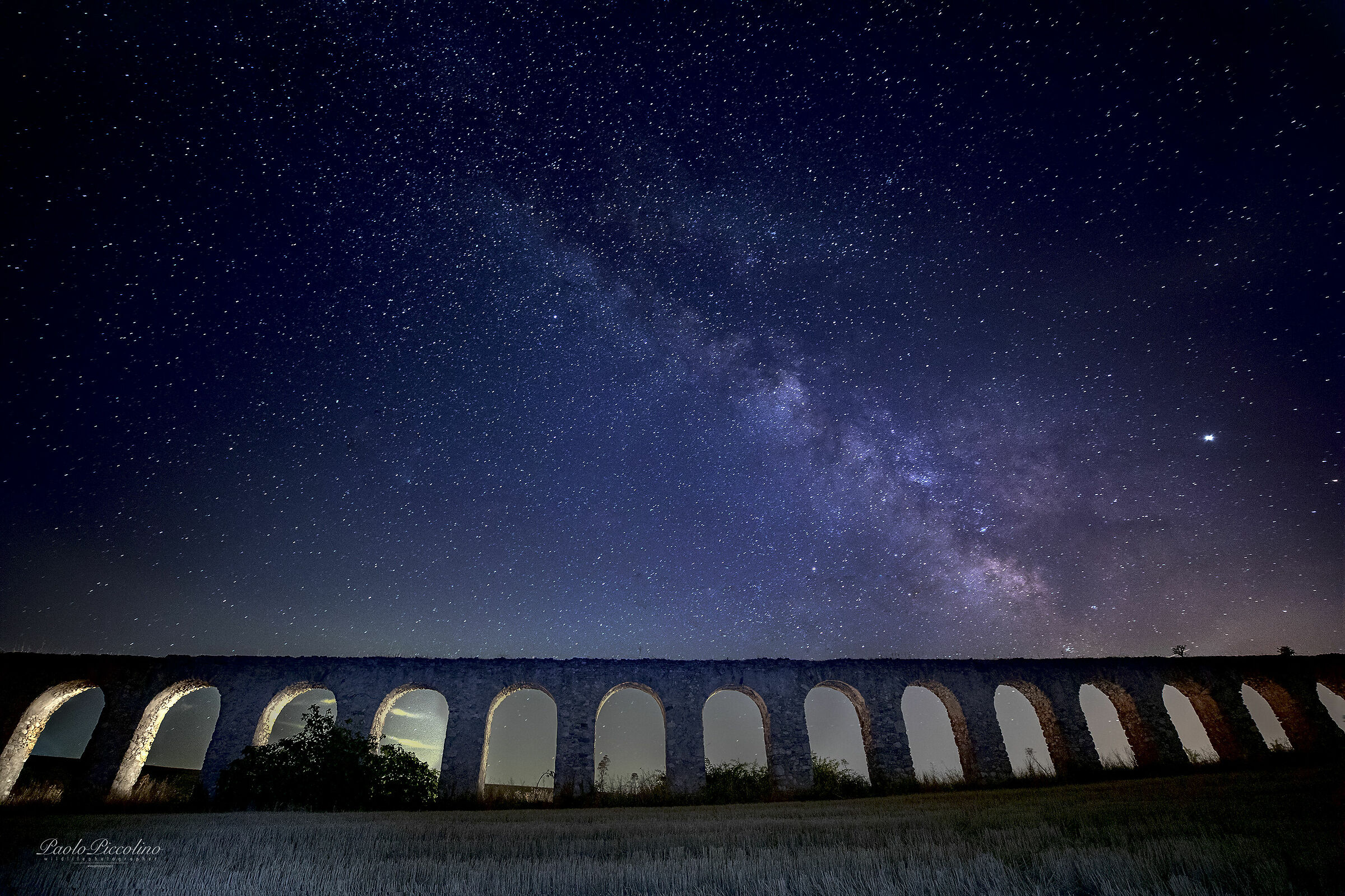 VIA LATTEA AND ROMAN ACQUEDOT