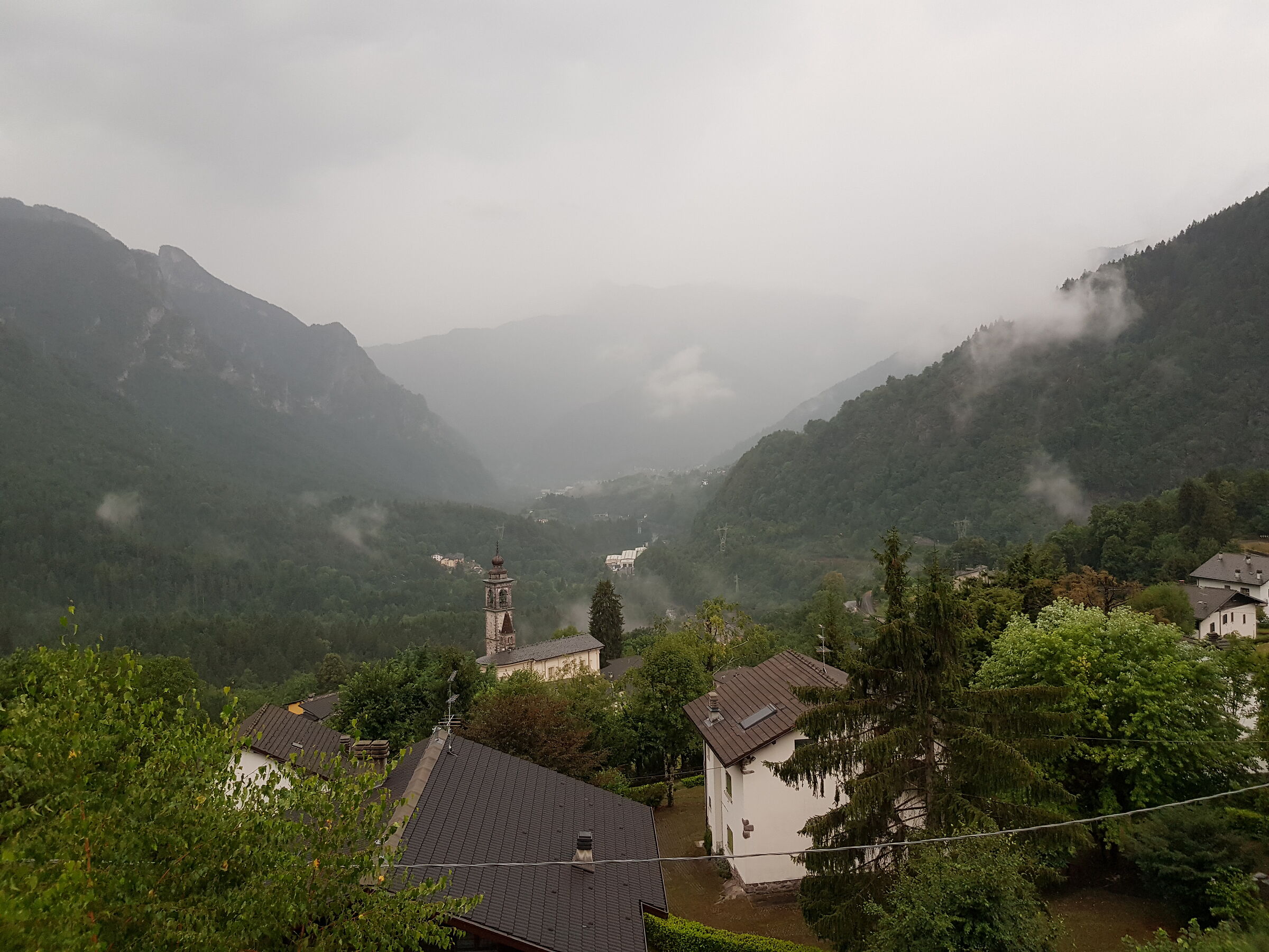 A Bordogna, dopo la pioggia