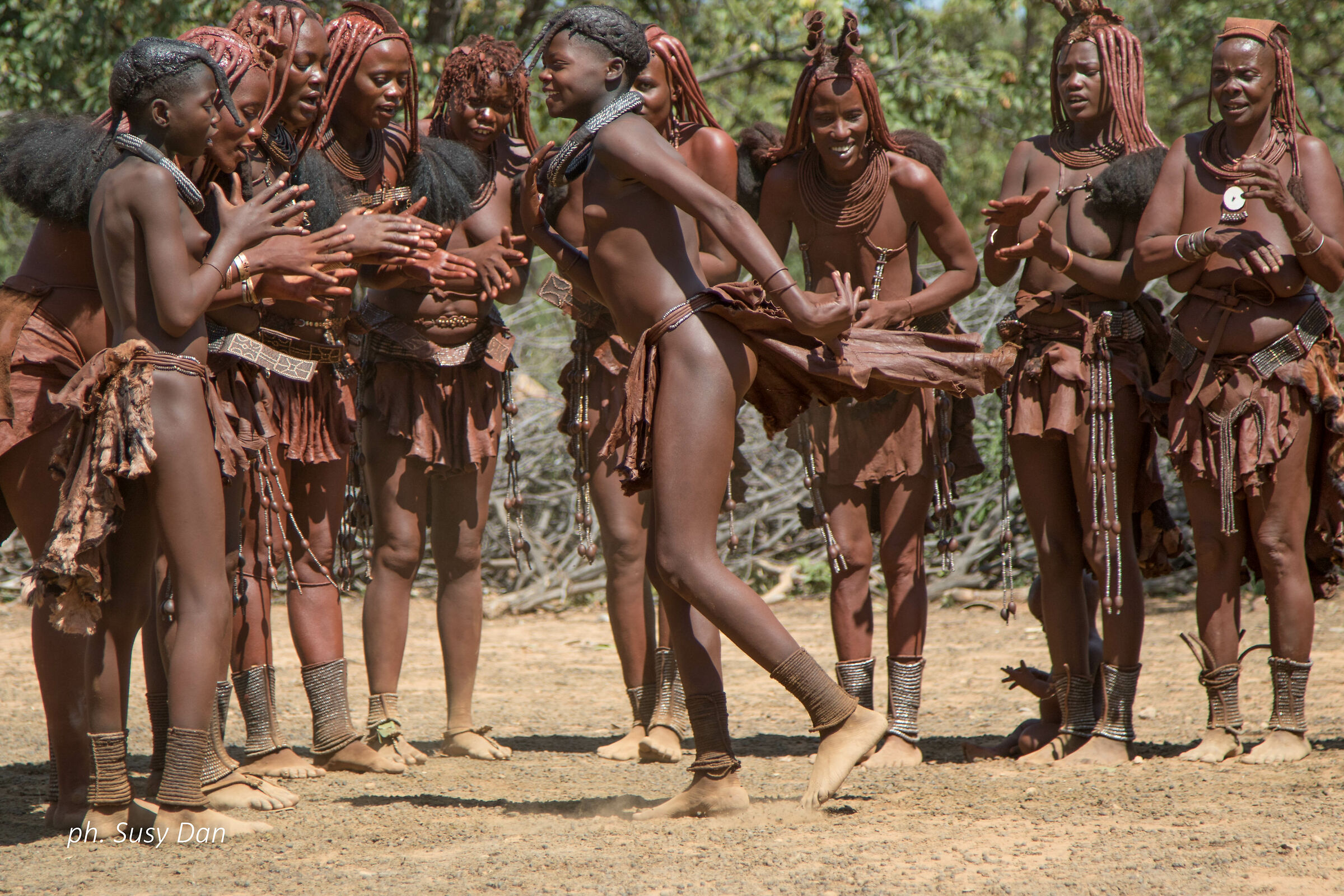 Traditional Himba dance