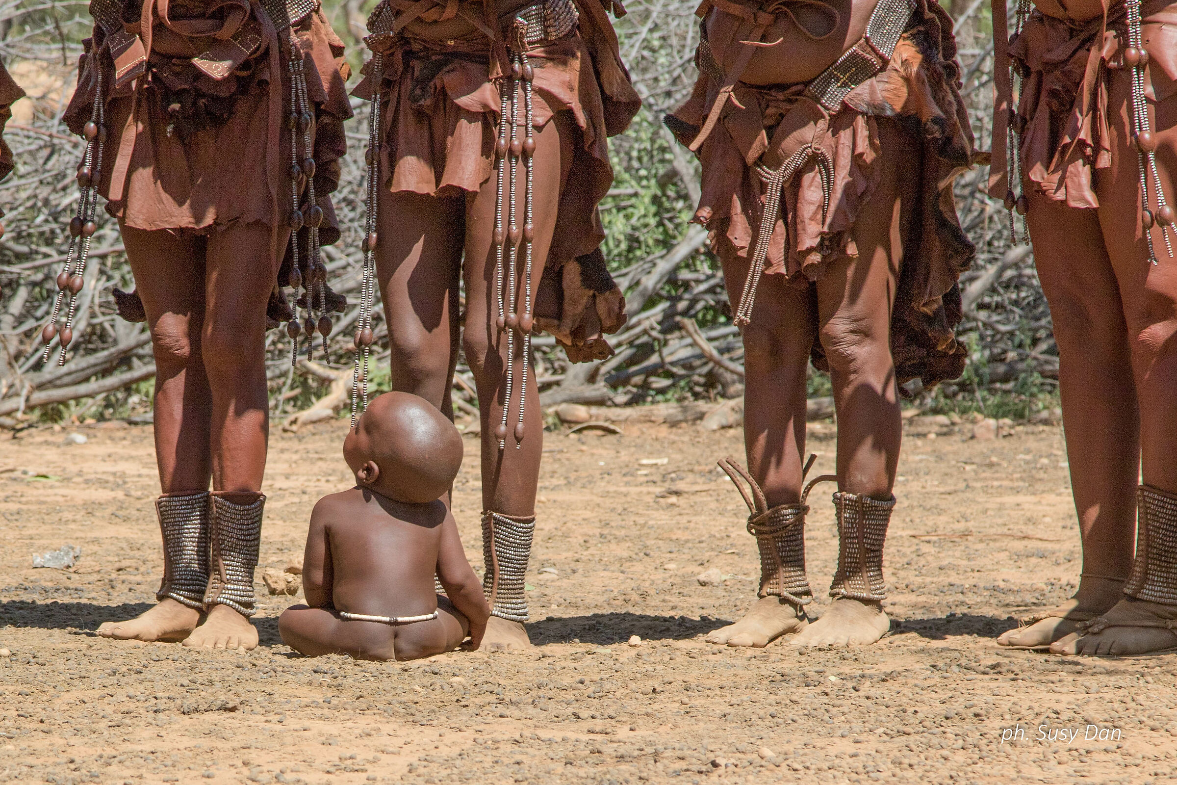 In un villaggio Himba