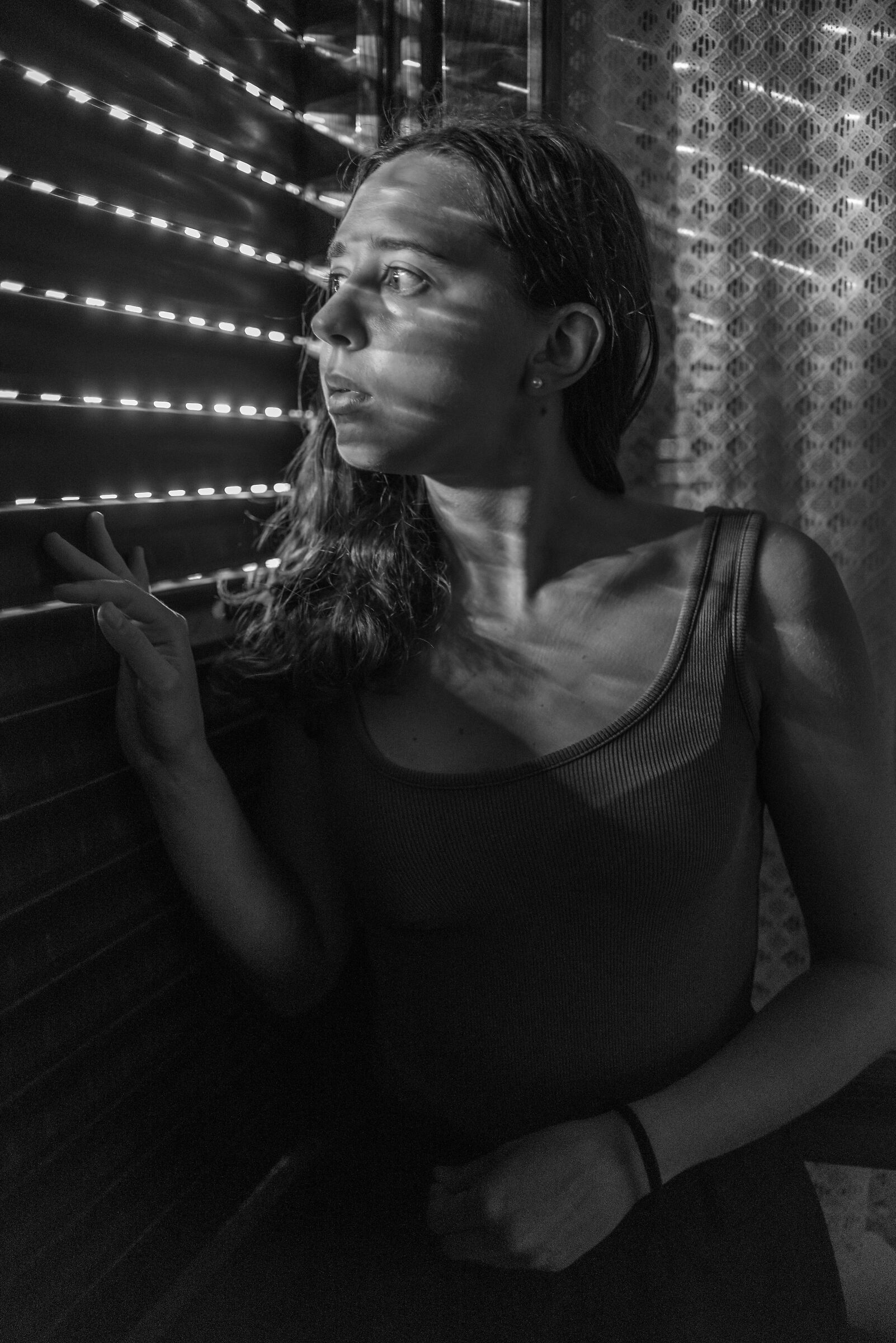 Silvia at the window