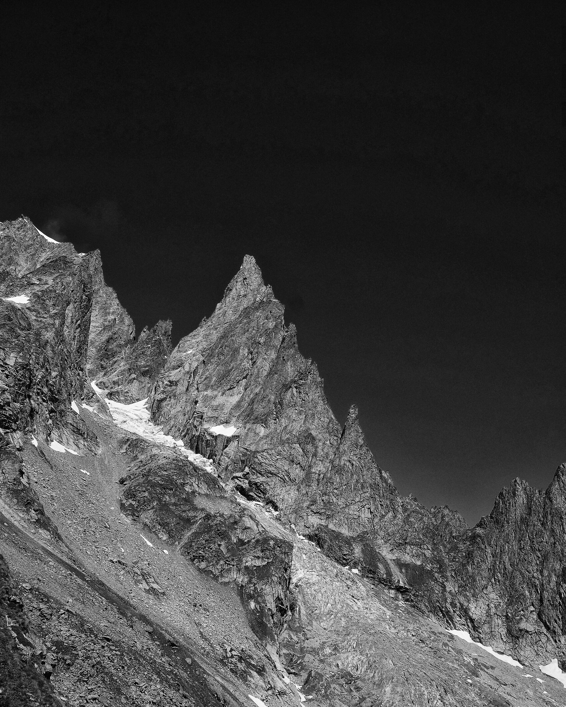 Cresta Peuterey....Monte Bianco