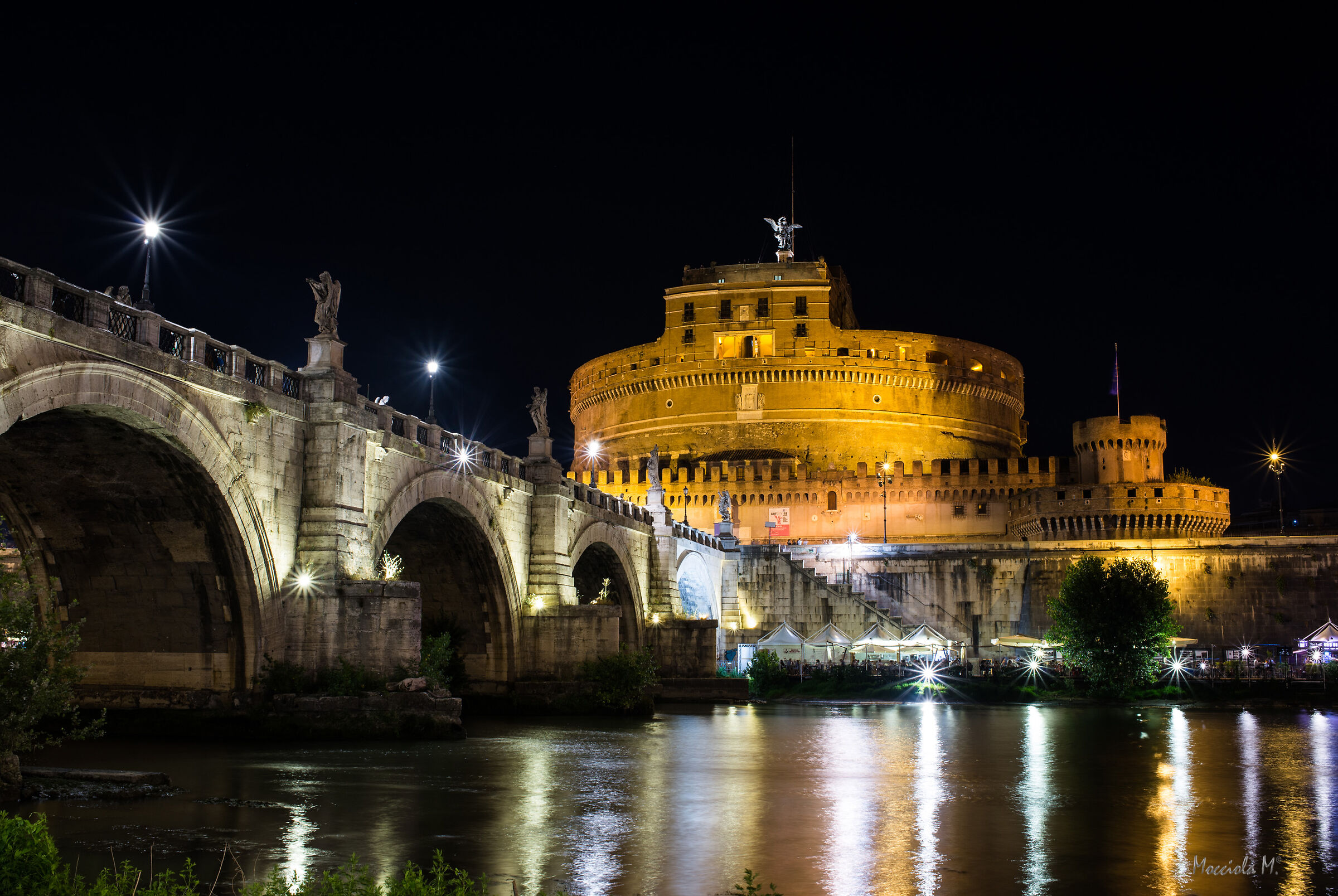 Castel Sant'Angelo in notturna