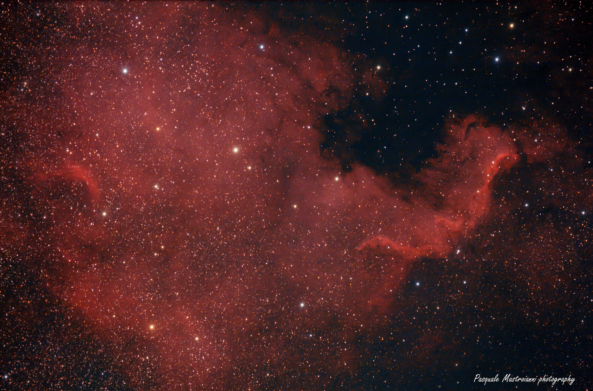 nebulosa nord america